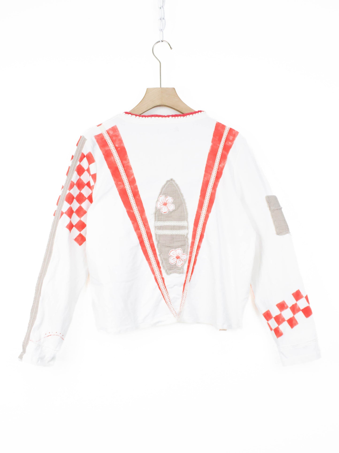 Дизайнерський світшот Jean Schröder з аплікаціями