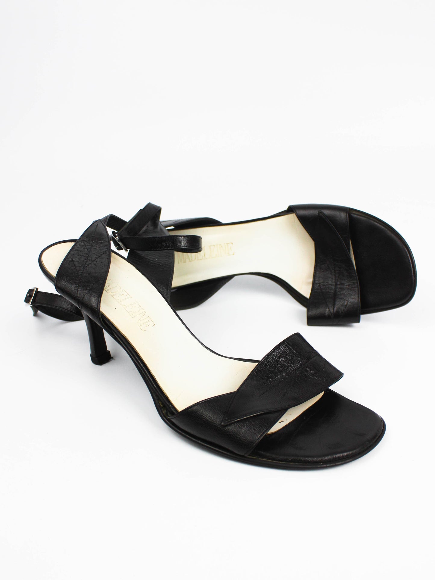 Madeleine Black Heels