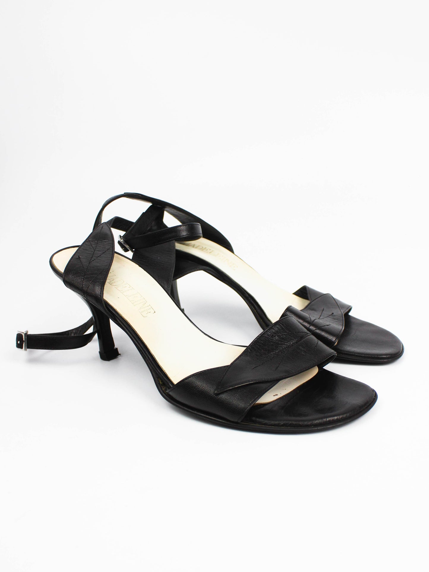 Madeleine Black Heels