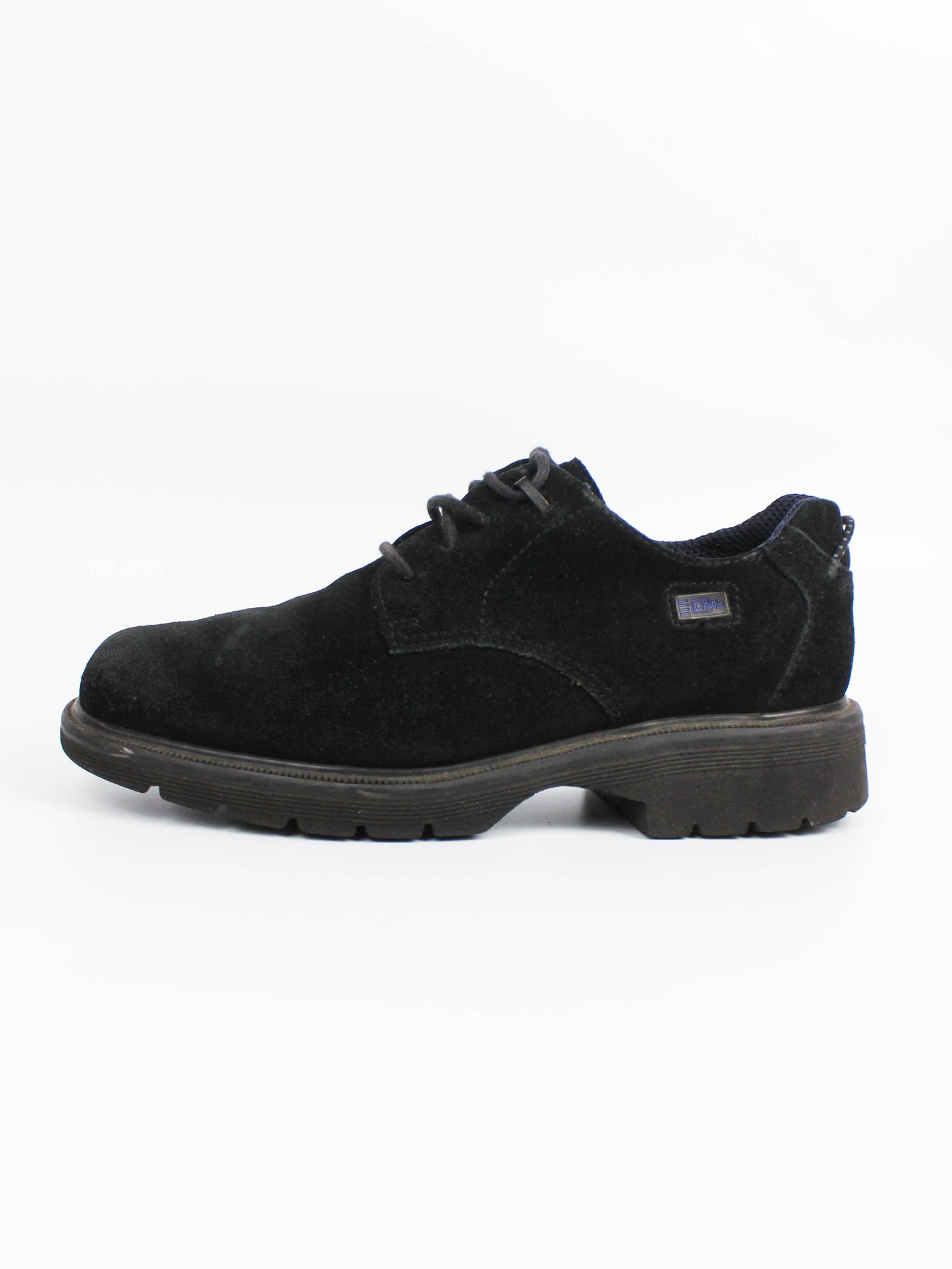 Dr. Martens Black Suede Derby Shoes Made in England
