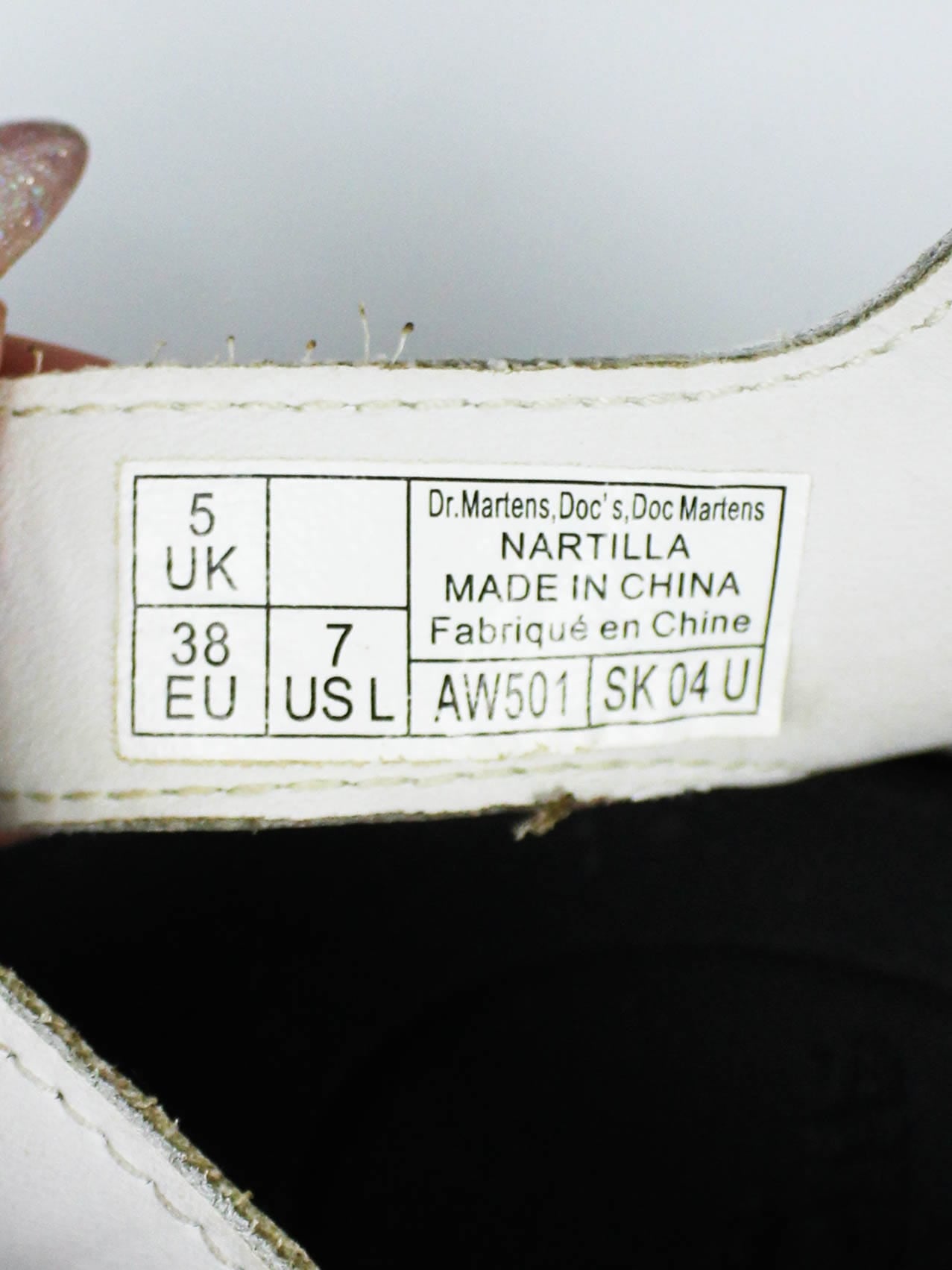 Dr. Martens Nartilla White