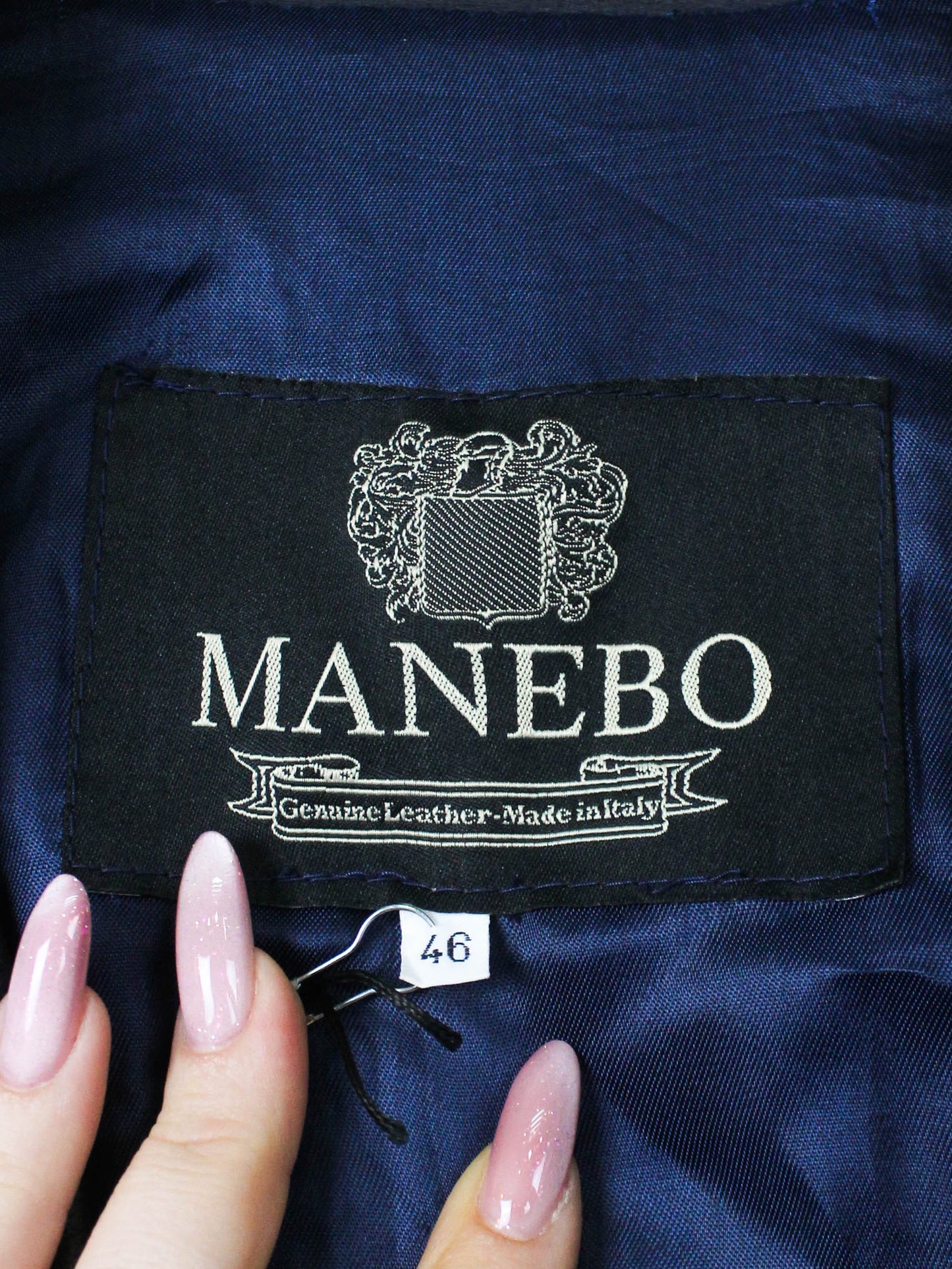 Вінтажний шкіряний жакет Manebo