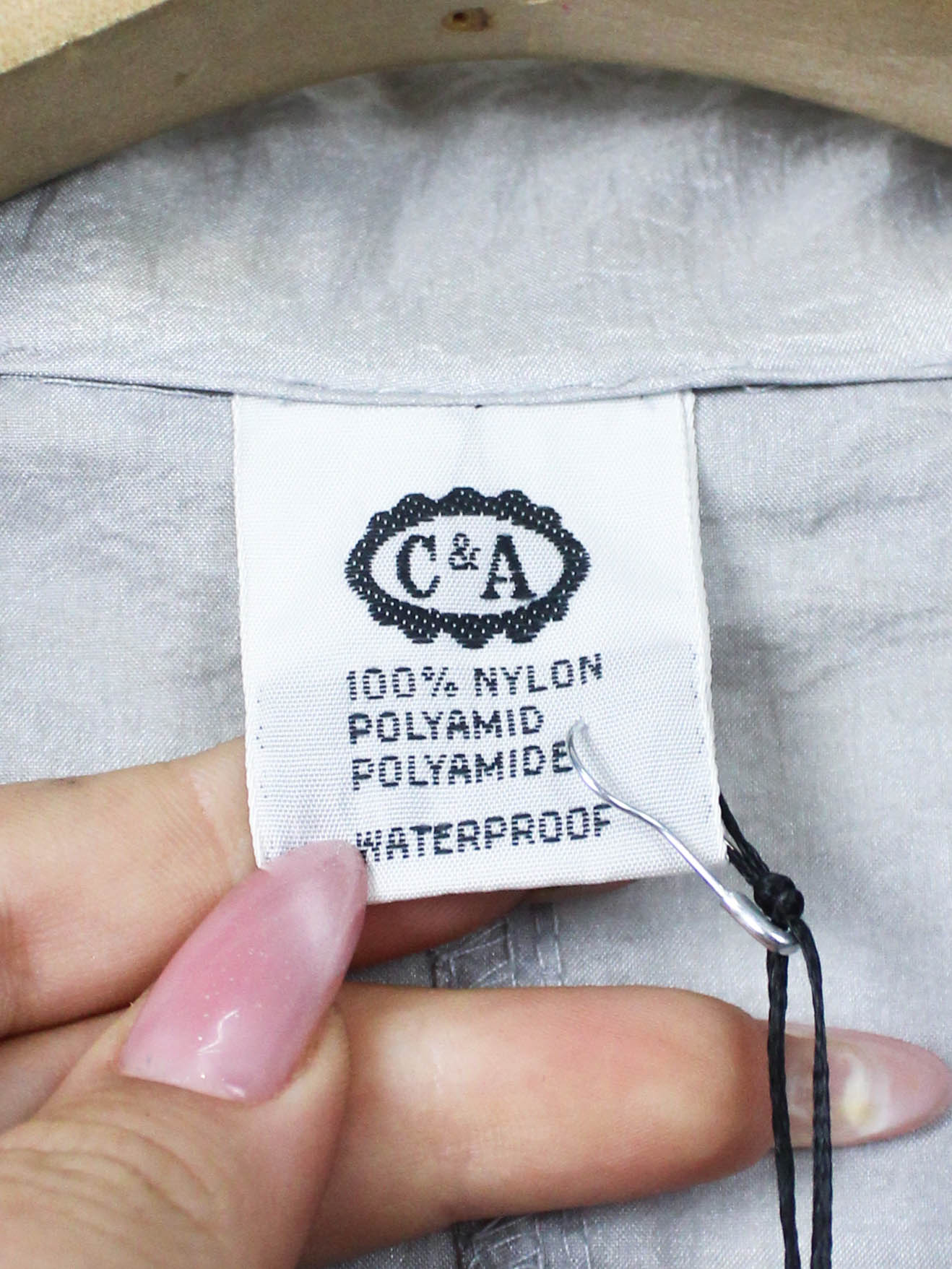 Вінтажний плащ C&A з поясом