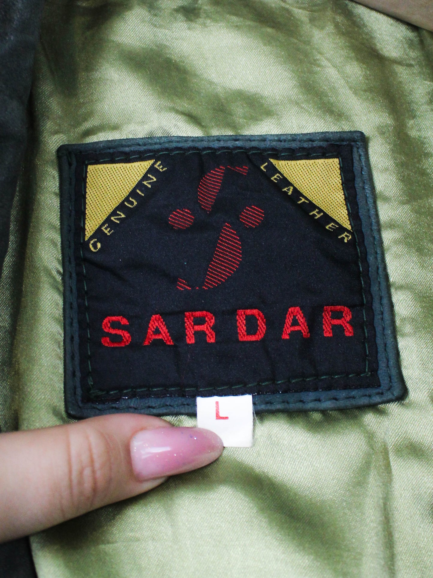 Шкіряний графітовий бомбер SARDAR