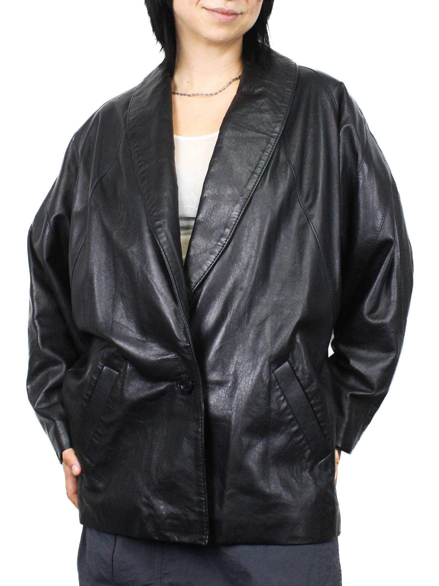 Шкіряний піджак County Coats London