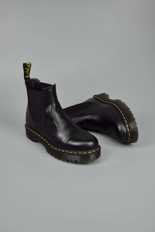 Dr. Martens 2976 Bex Chelsea Platform Smooth Black