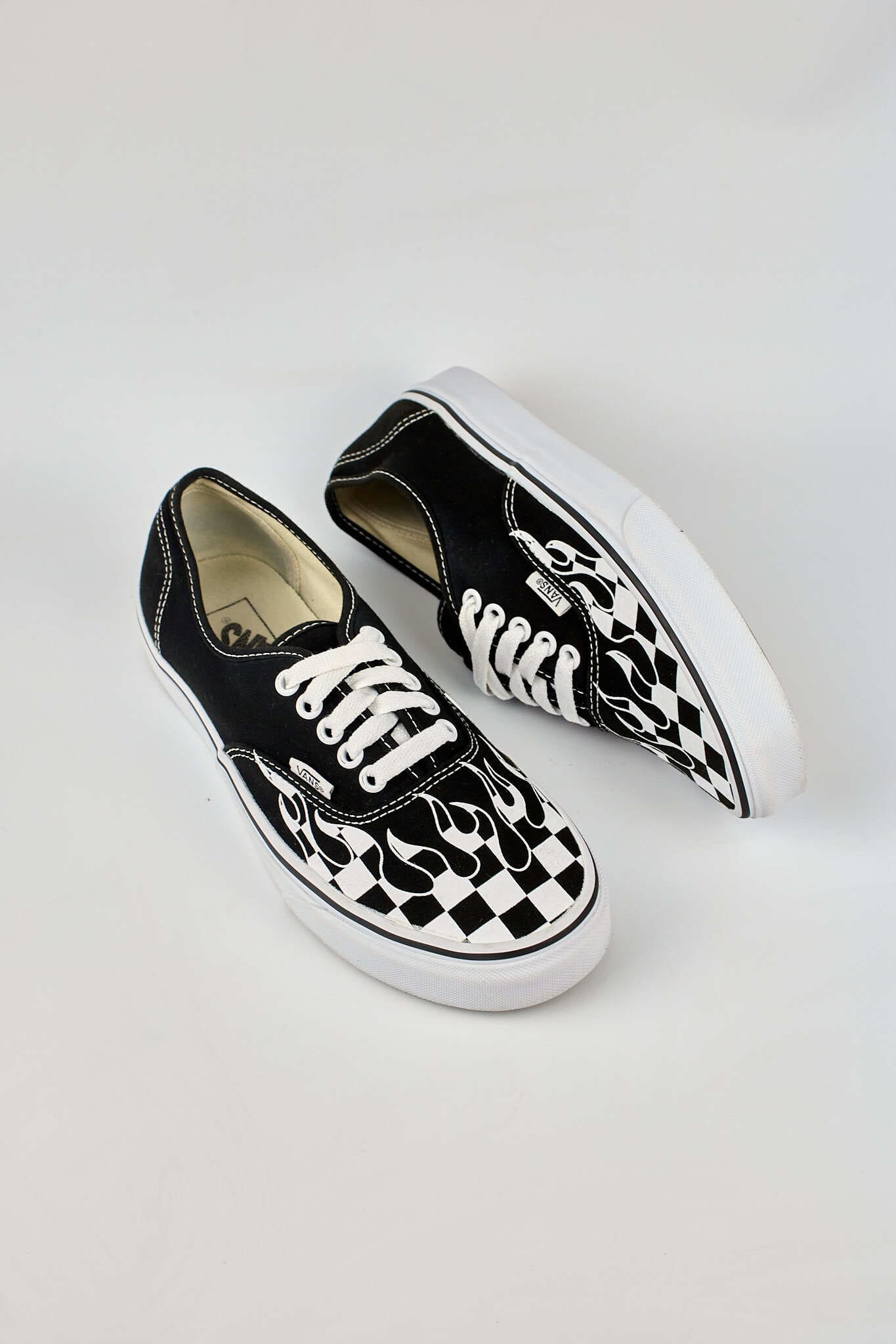 Vans Authentic Checkerboard Flame