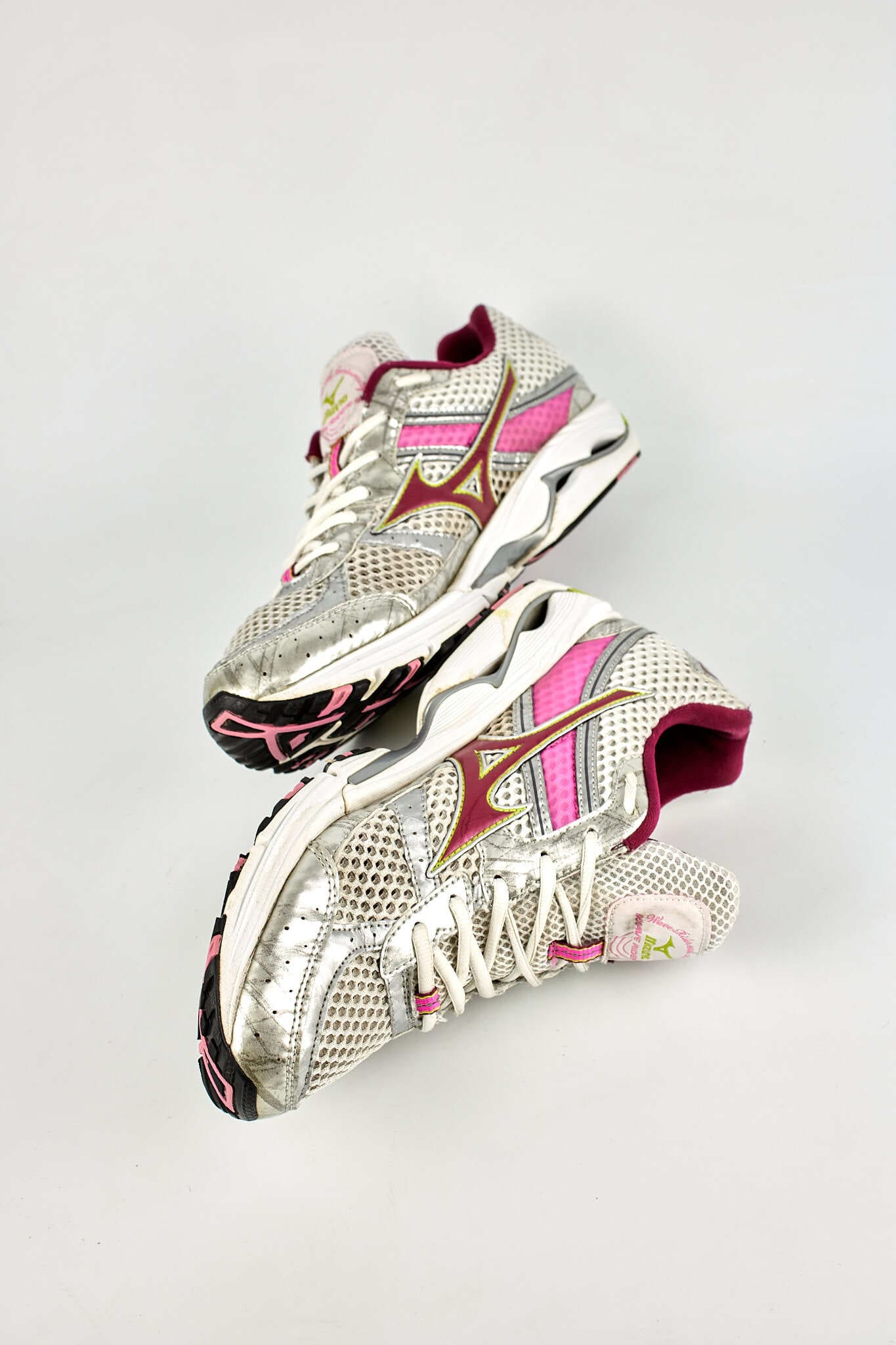 Mizuno Wave Rider 15 Silver Pink