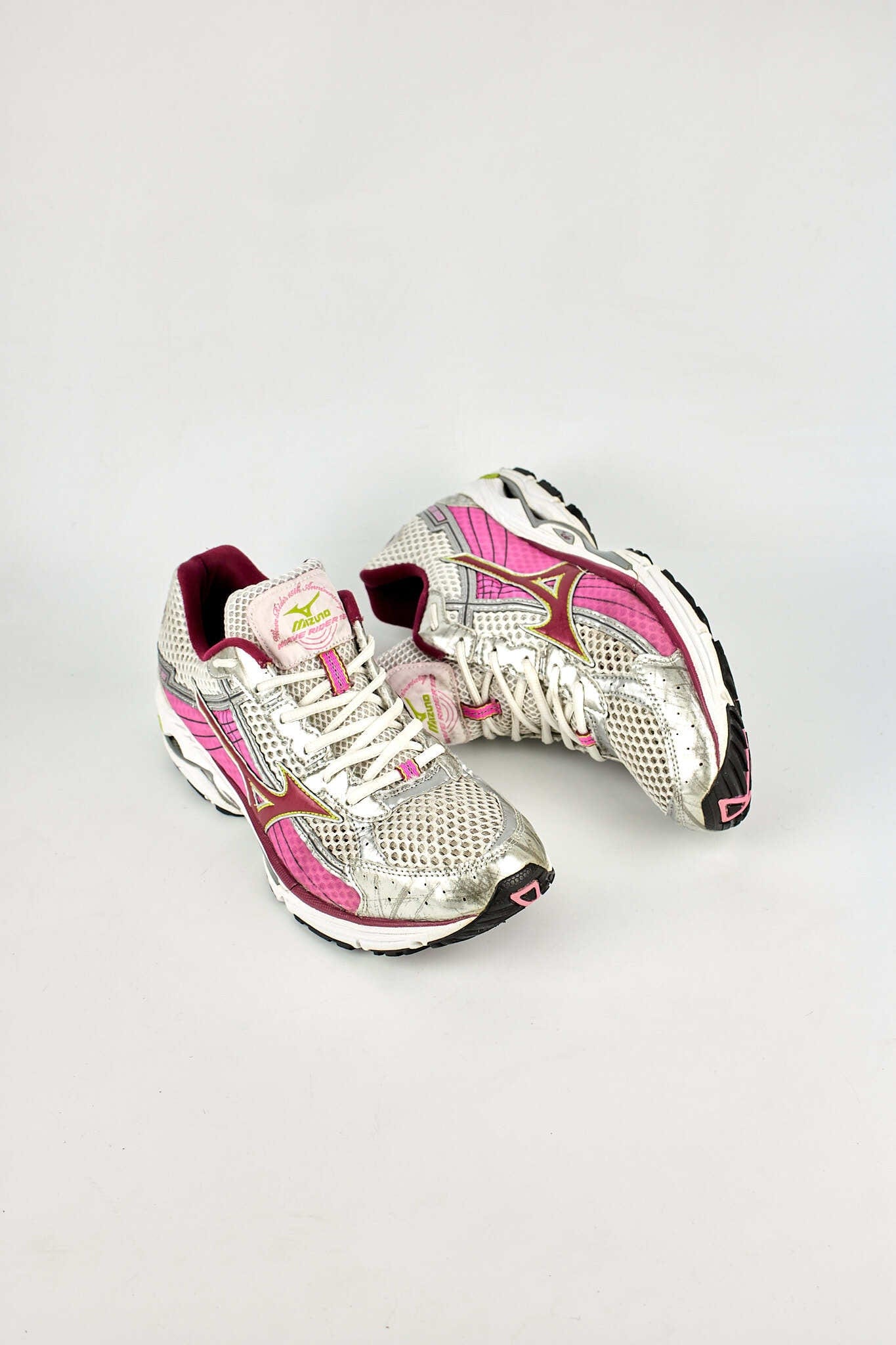 Mizuno Wave Rider 15 Silver Pink