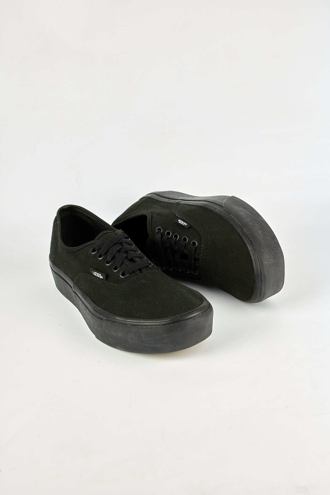 Vans Authentic Monoblack Platform Canvas