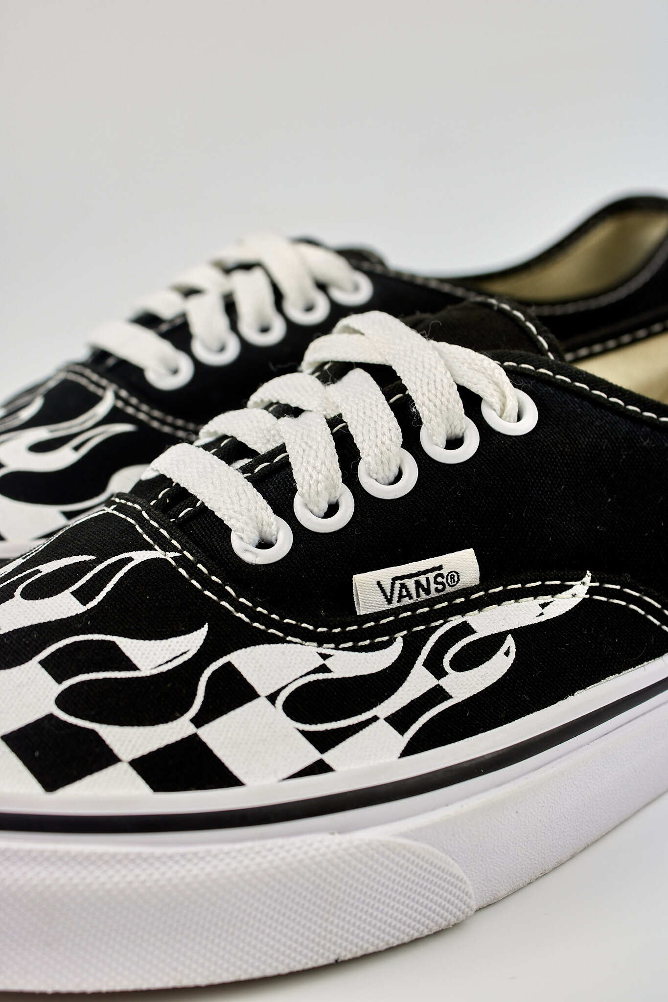 Vans Authentic Checkerboard Flame