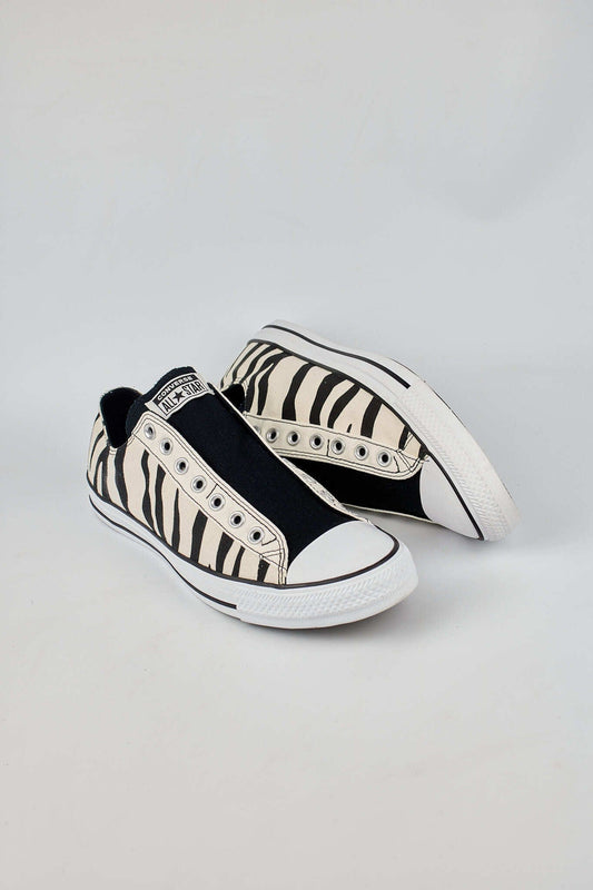 Converse Athletic Zebra Print