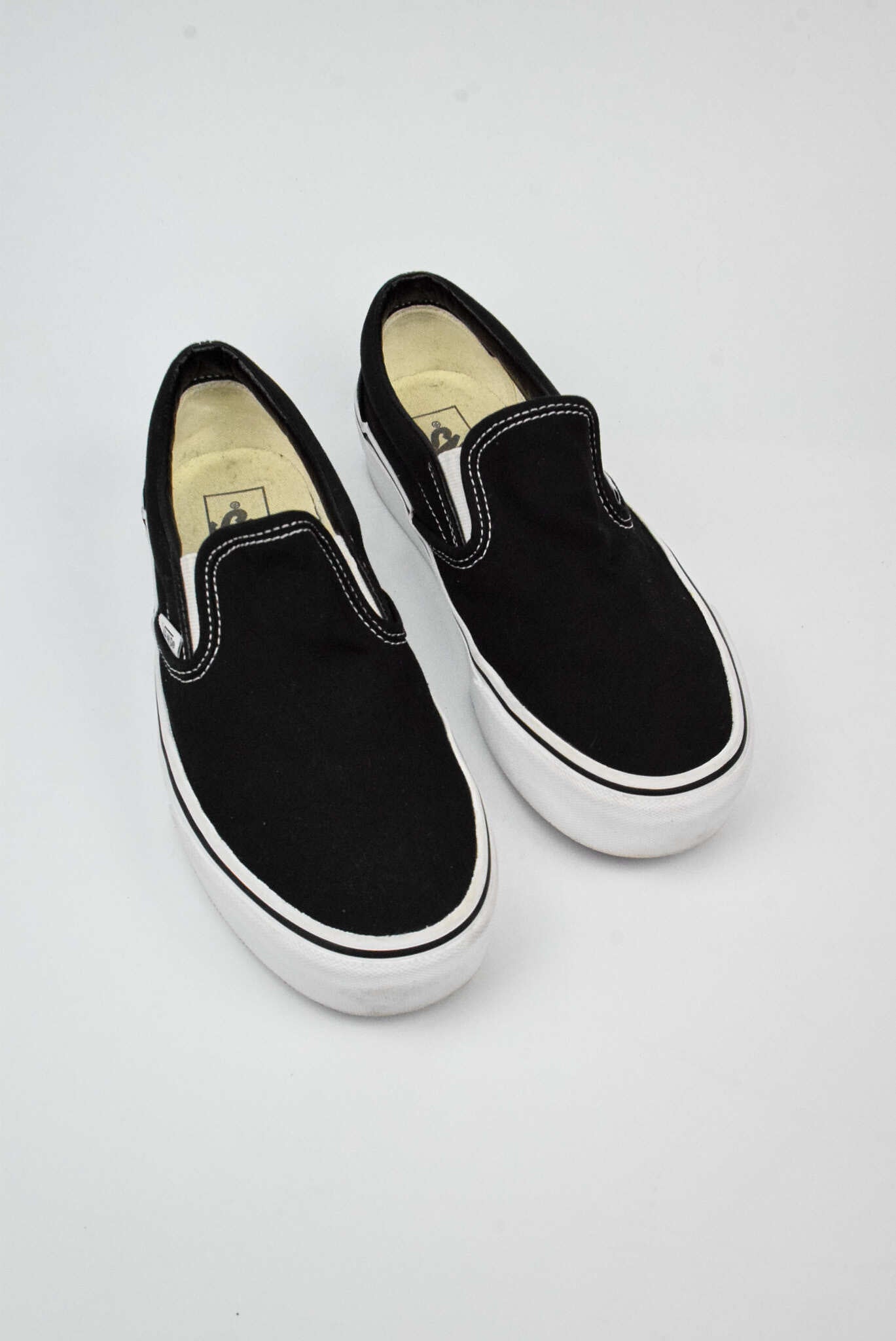 VANS Slip-On Black on Platform