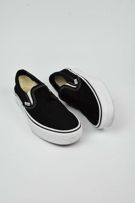 VANS Slip-On Black on Platform