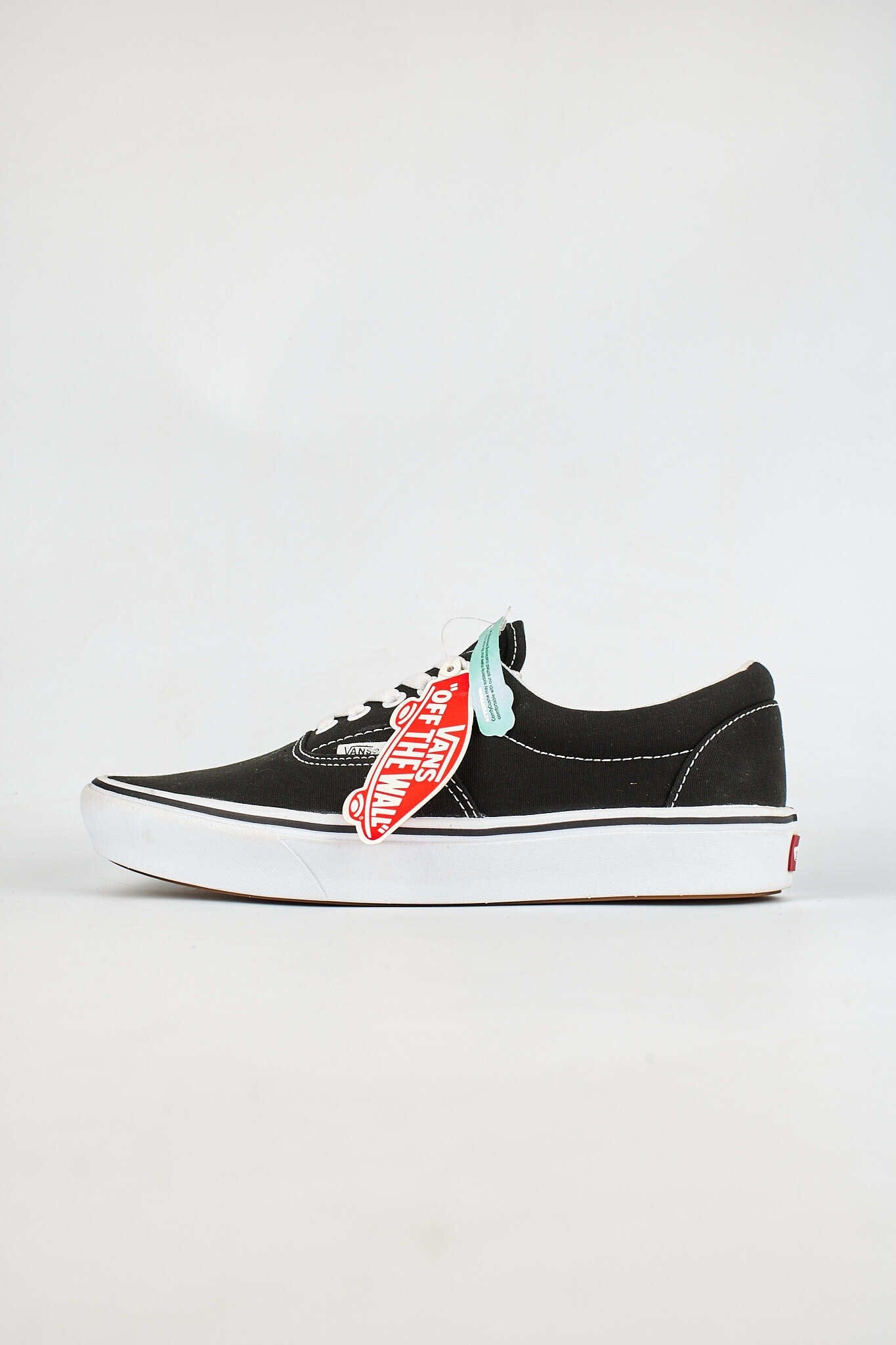 Vans Authentic Black Canvas Comfycush