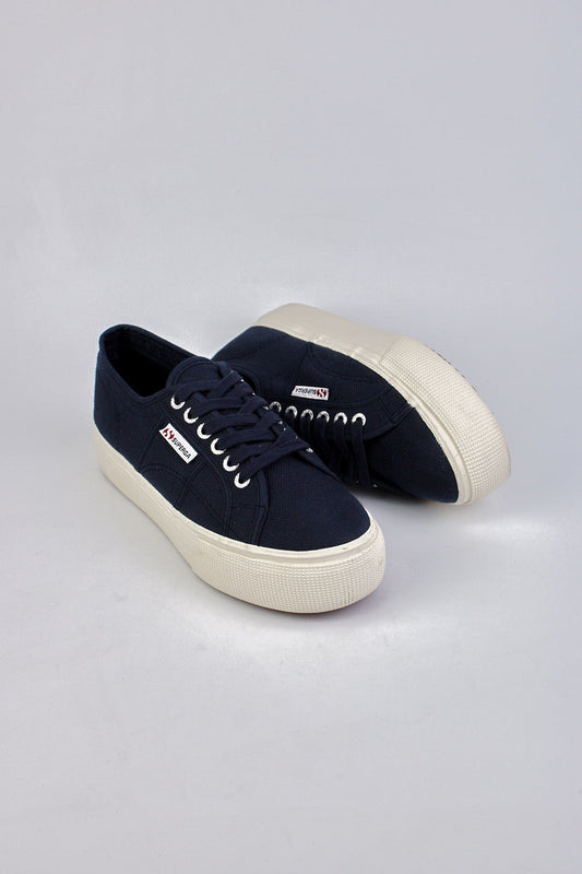 Superga 2790 Platform Low Blue