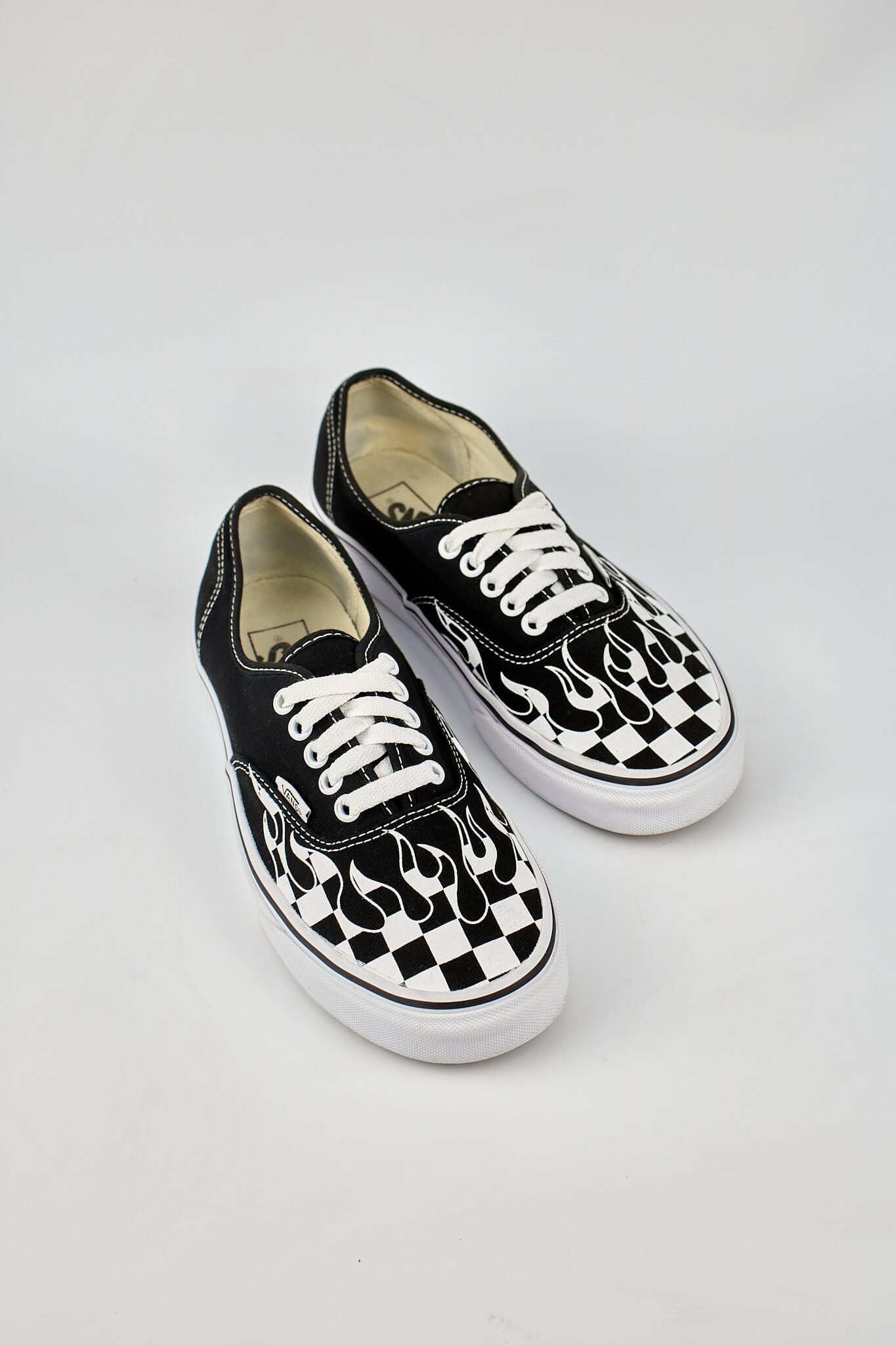 Vans Authentic Checkerboard Flame