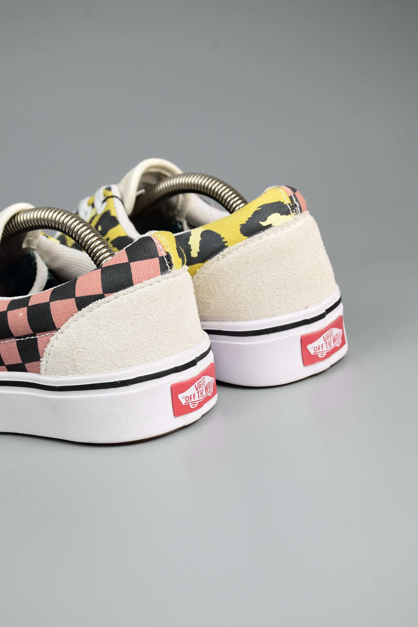 Vans Comfycush Era Mixed Media Suede Checker Leopard