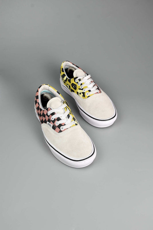 Vans Comfycush Era Mixed Media Suede Checker Leopard