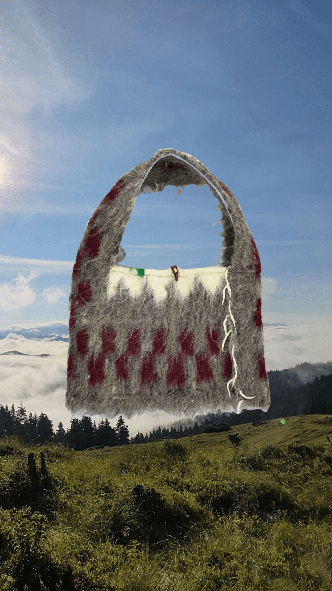 Carpathian upcycle medium shopper