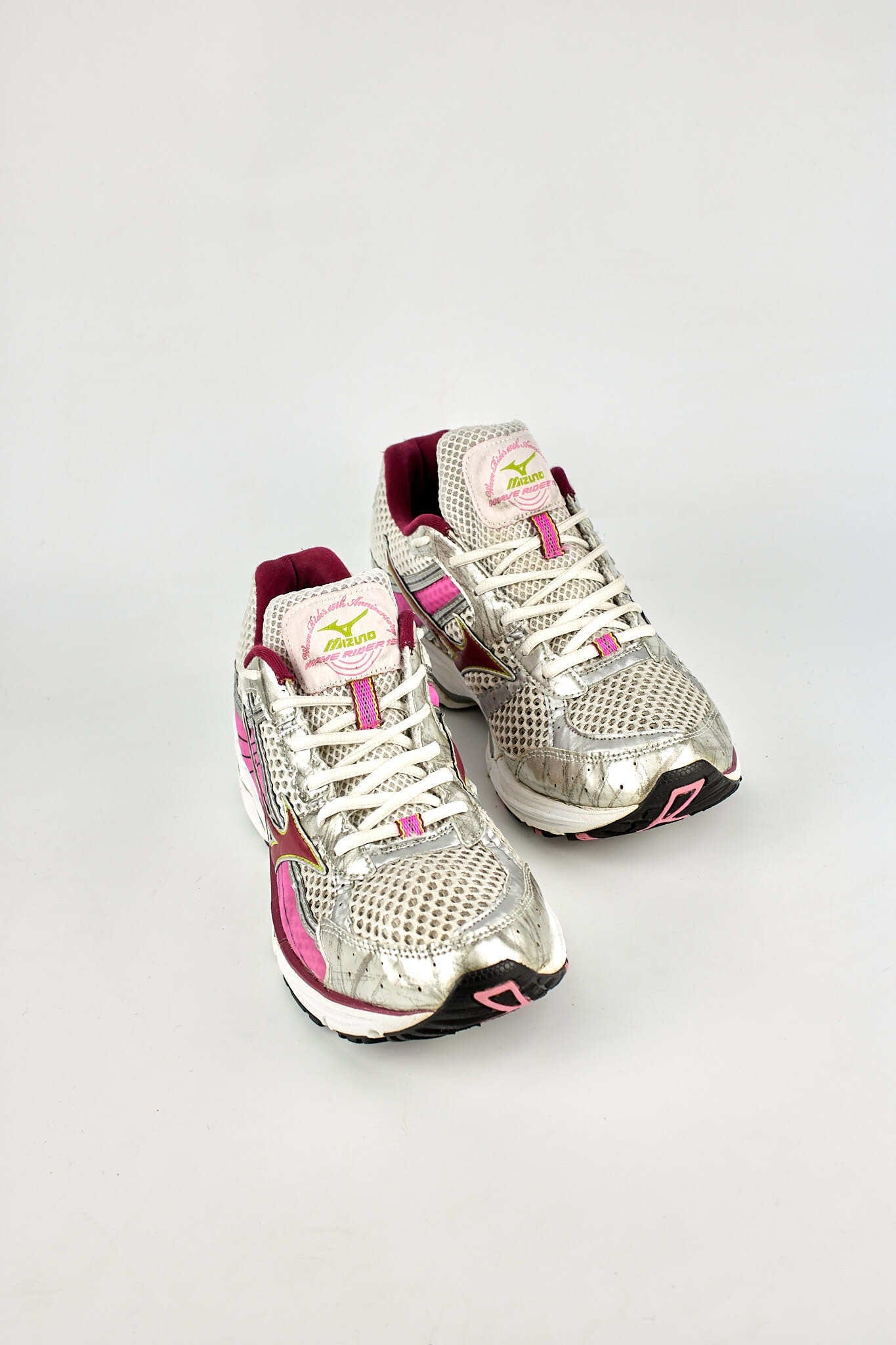 Mizuno Wave Rider 15 Silver Pink