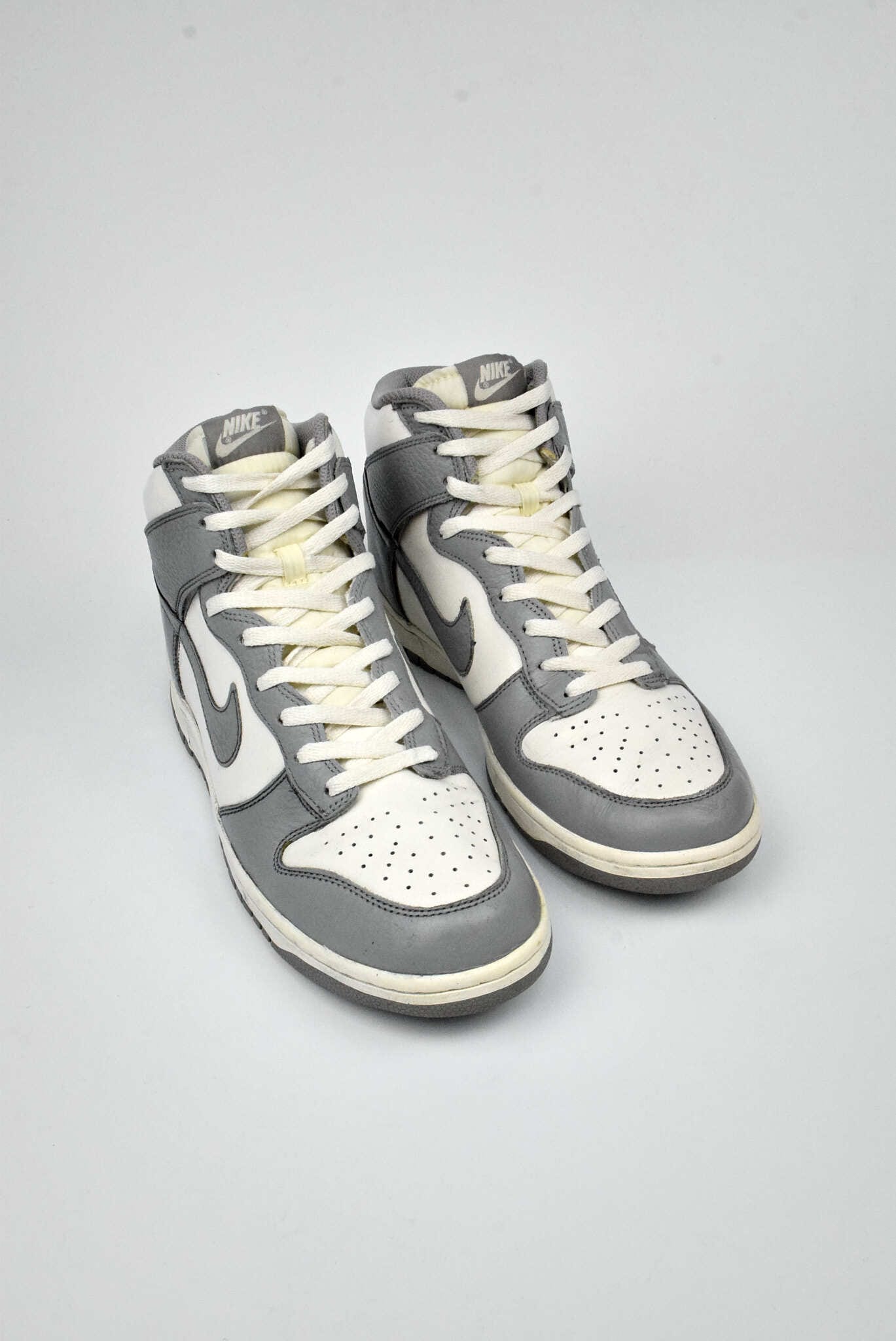 Nike Dunk High White Wolf Grey