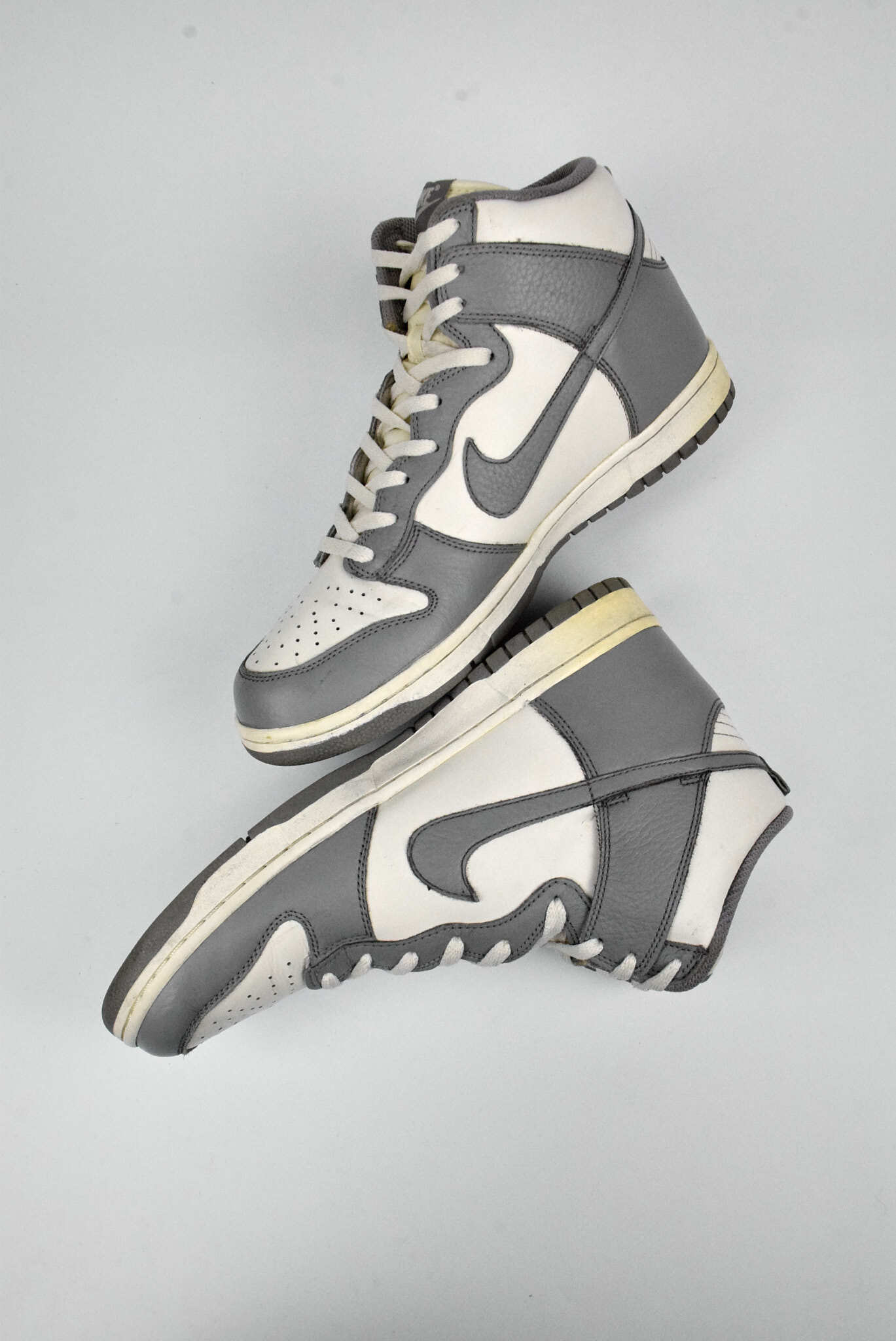 Nike Dunk High White Wolf Grey