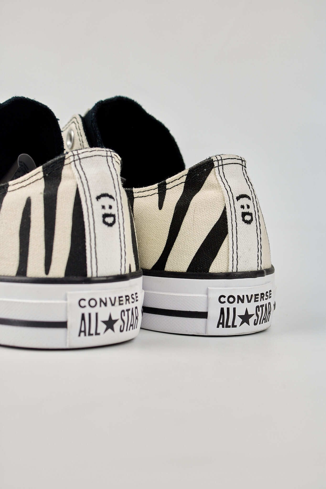 Converse Athletic Zebra Print