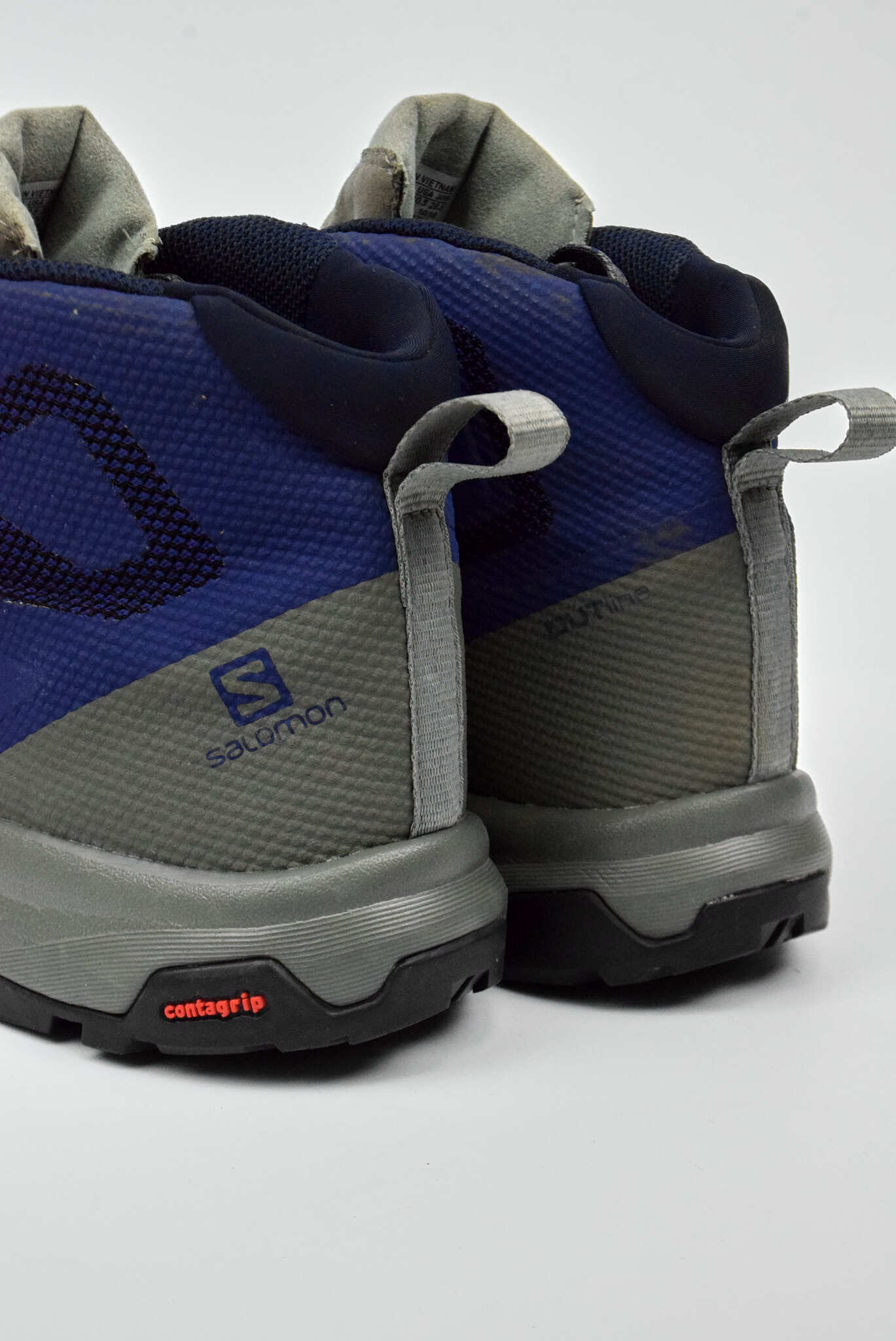 Salomon Outline Mid GTX Medieval Blue/Castor Gray