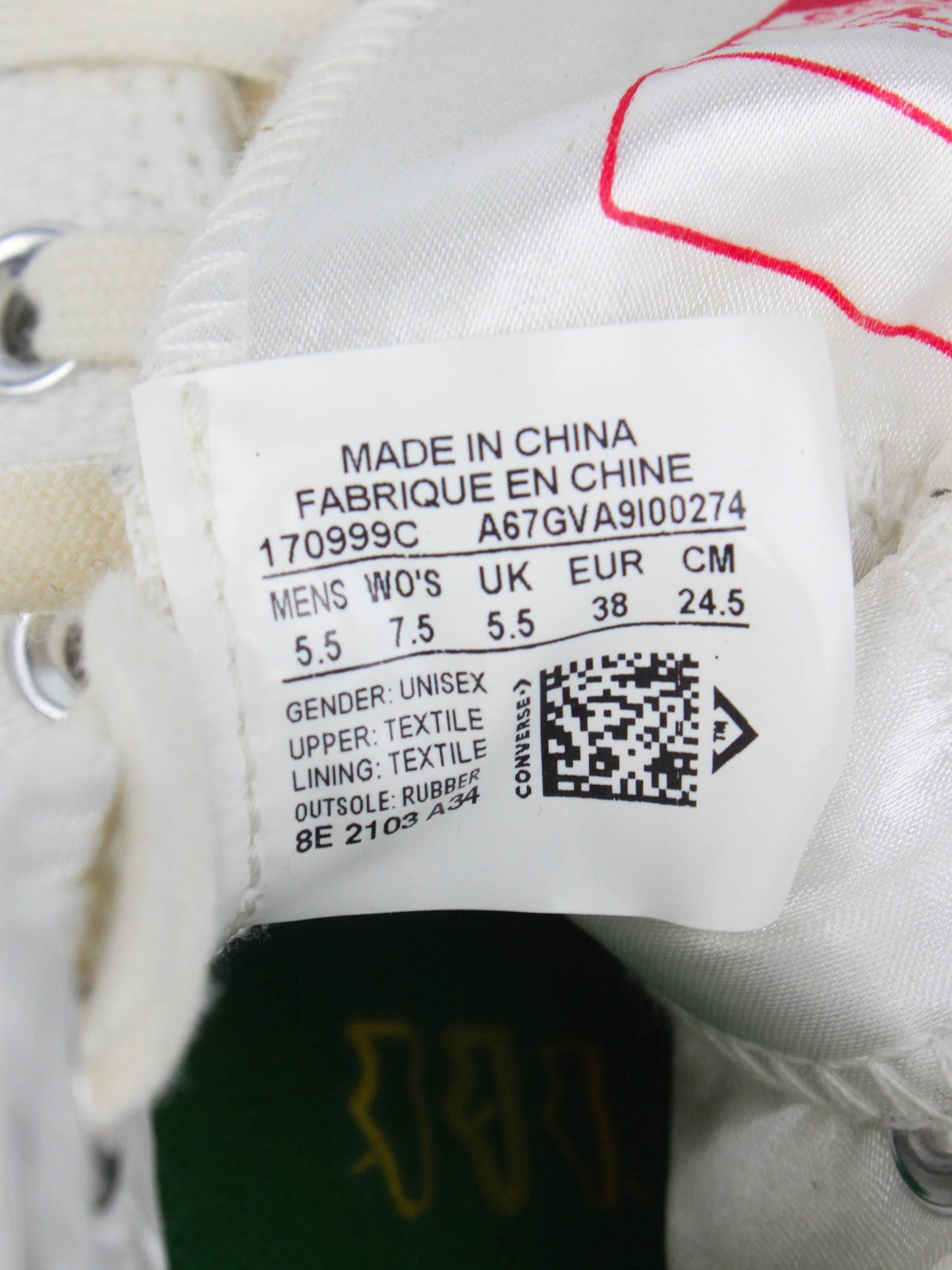 Converse Chuck 70 High White