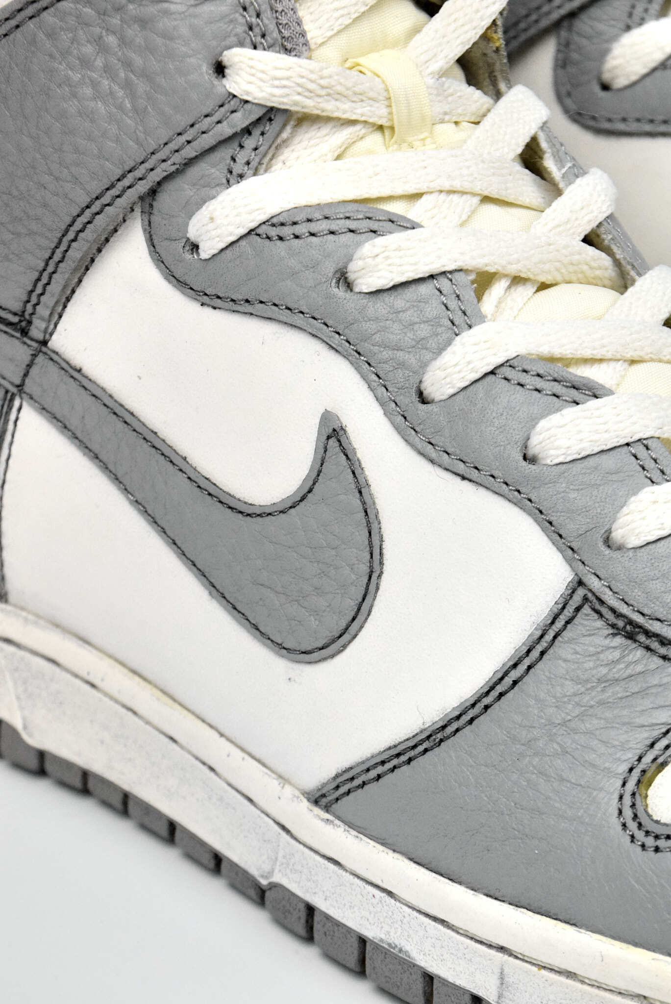 Nike Dunk High White Wolf Grey