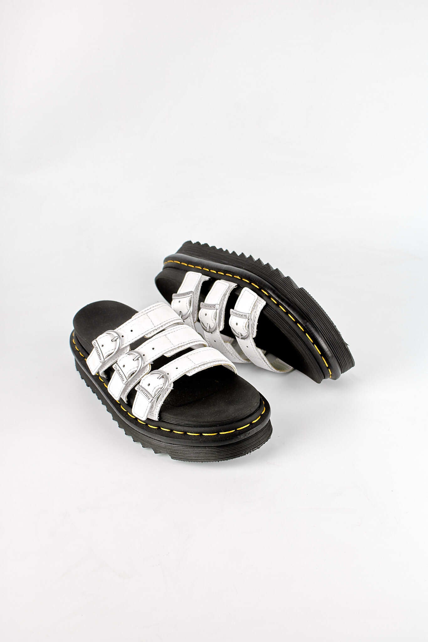 Dr. Martens Blaire Slide White