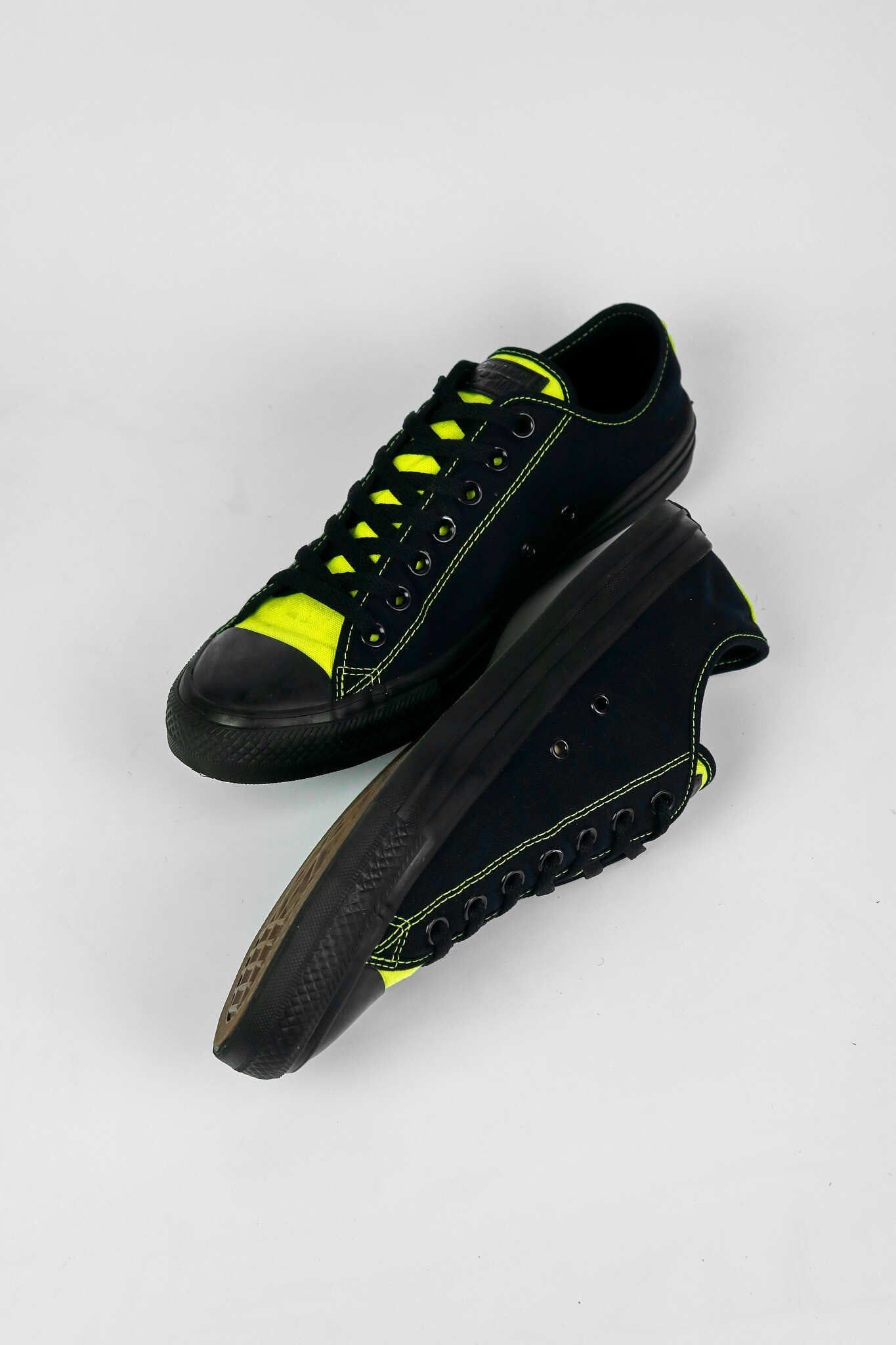 Converse Chempions Black Neon Yellow