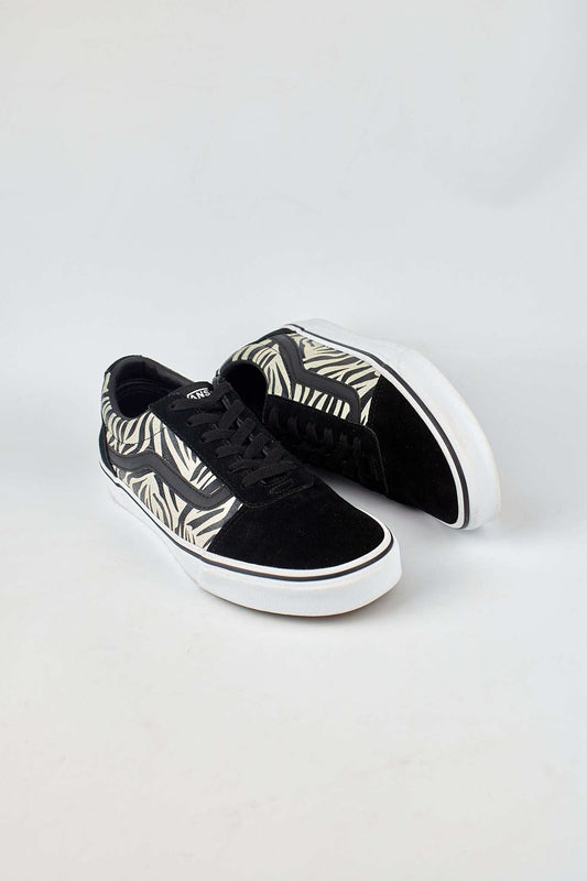 Vans Ward Metallic Zebra Print