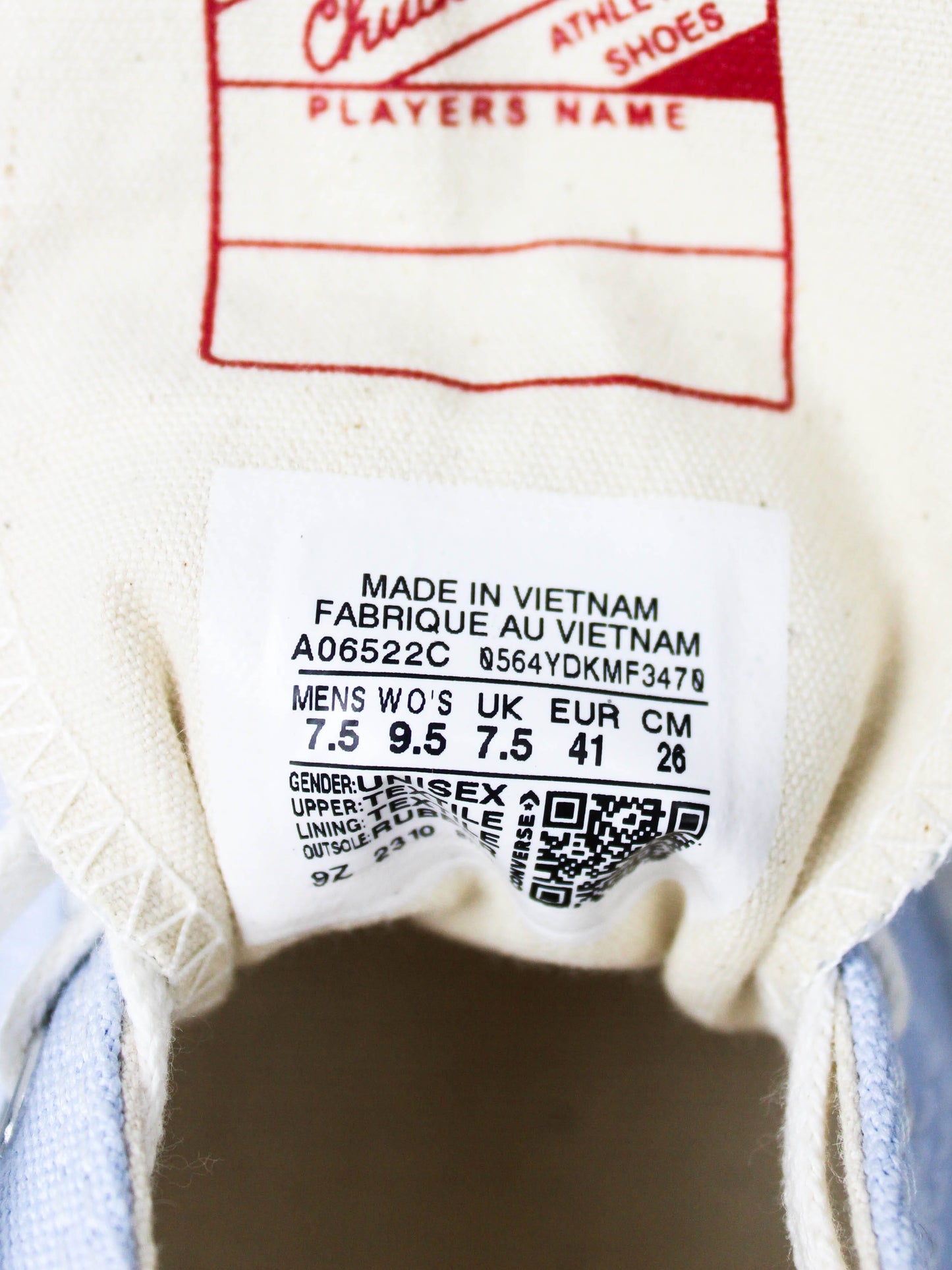 Converse Chuck 70 Low Light Blue