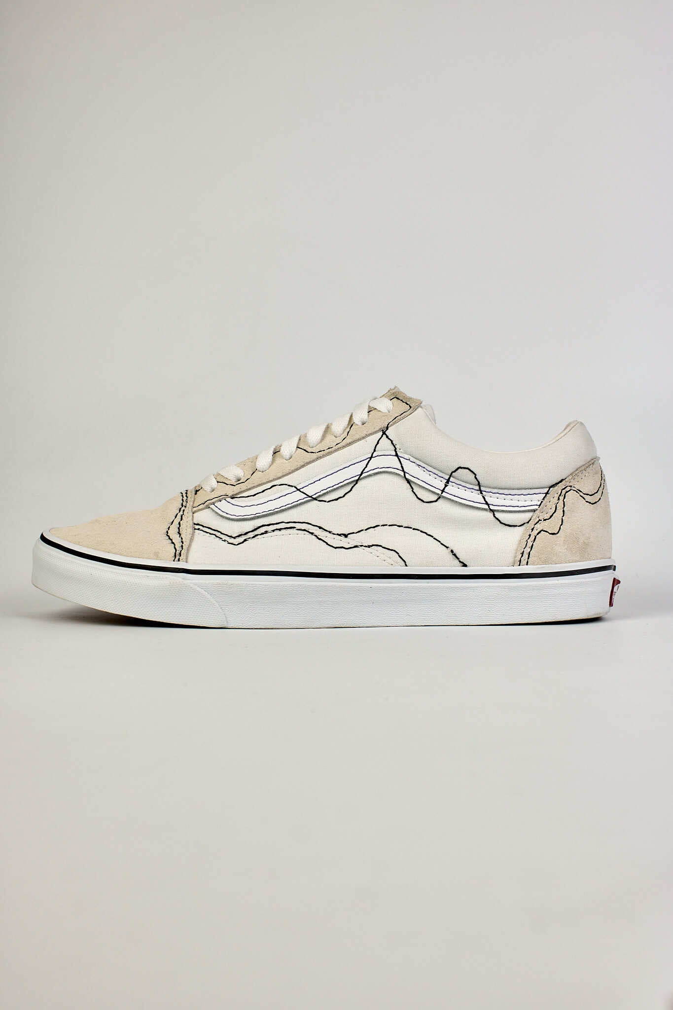 Vans Stitch Warp Old Skool White