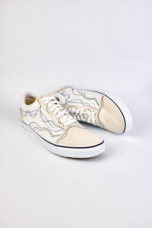 Vans Stitch Warp Old Skool White