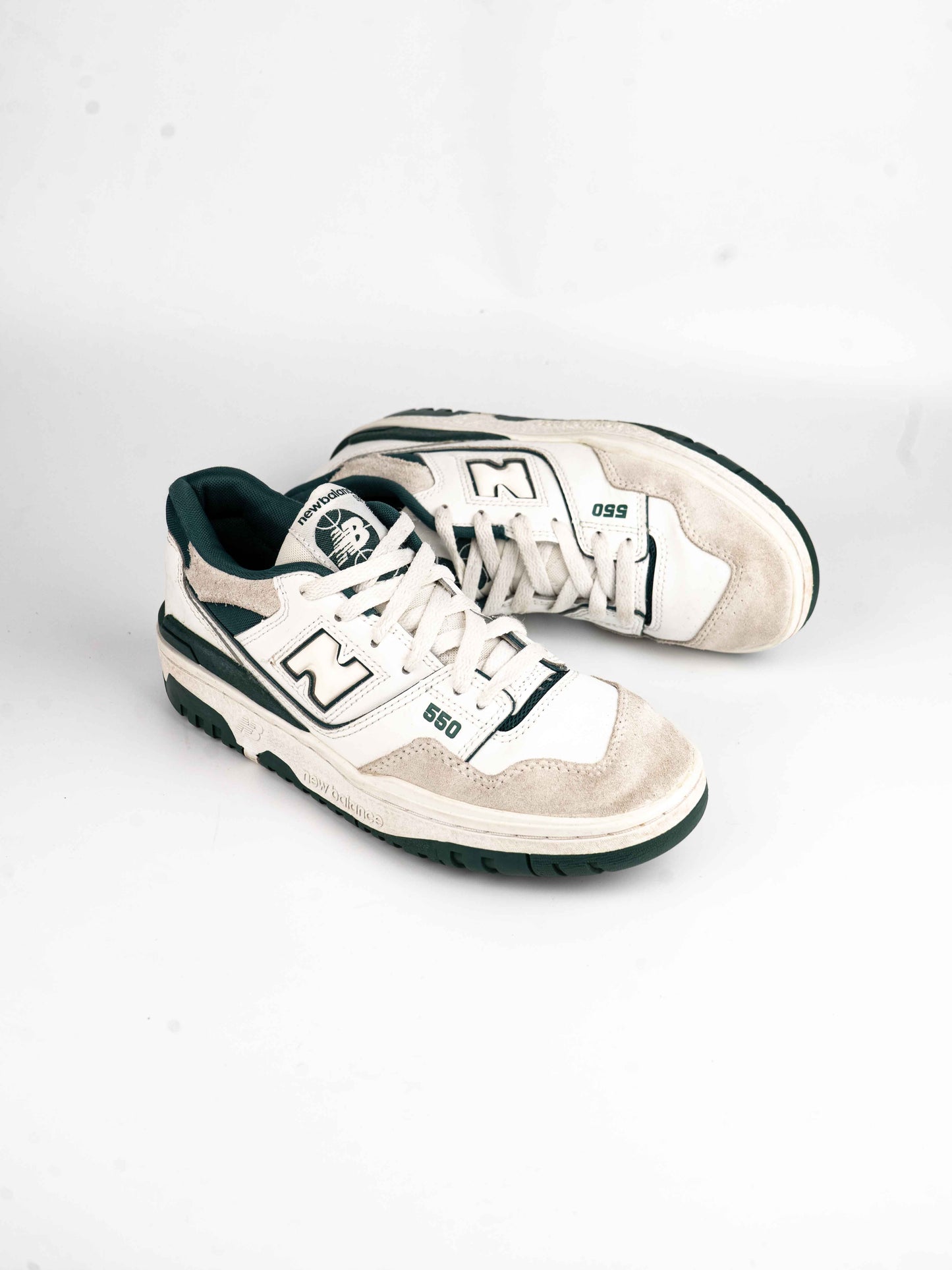 New Balance 550 Vintage White Teal