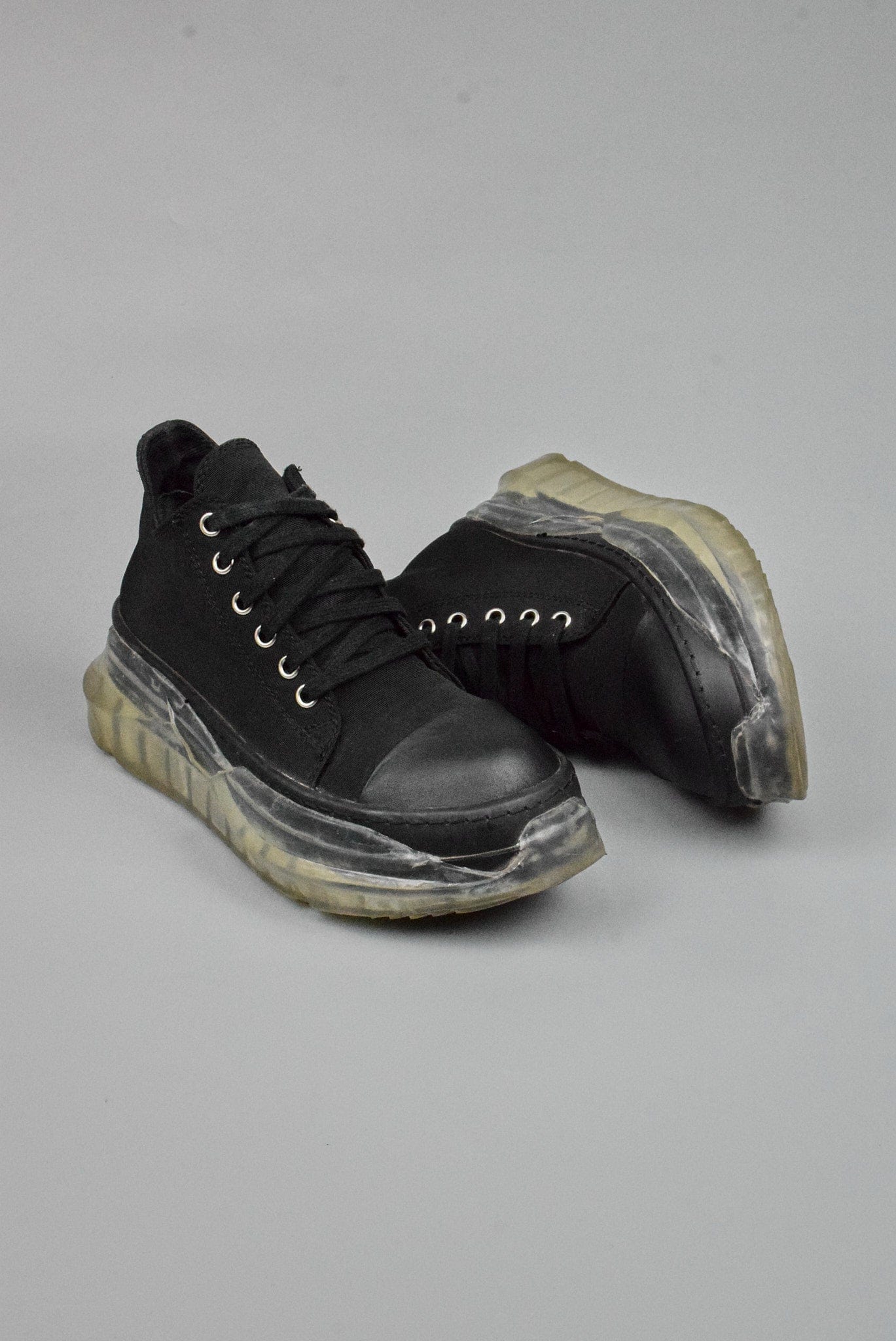 Rick Owens RO Drkshdw Canvas Soled Abstract