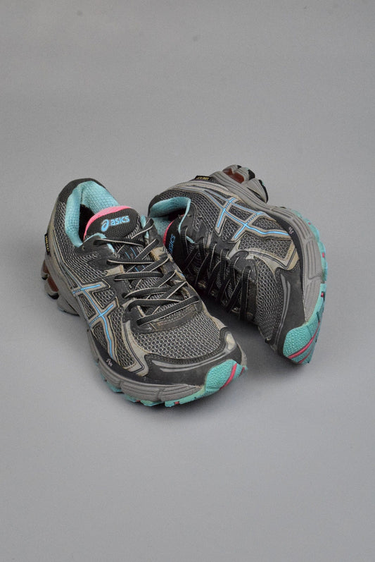 ASICS GT-2170 Trail Running Shoes Gray Blue Pink