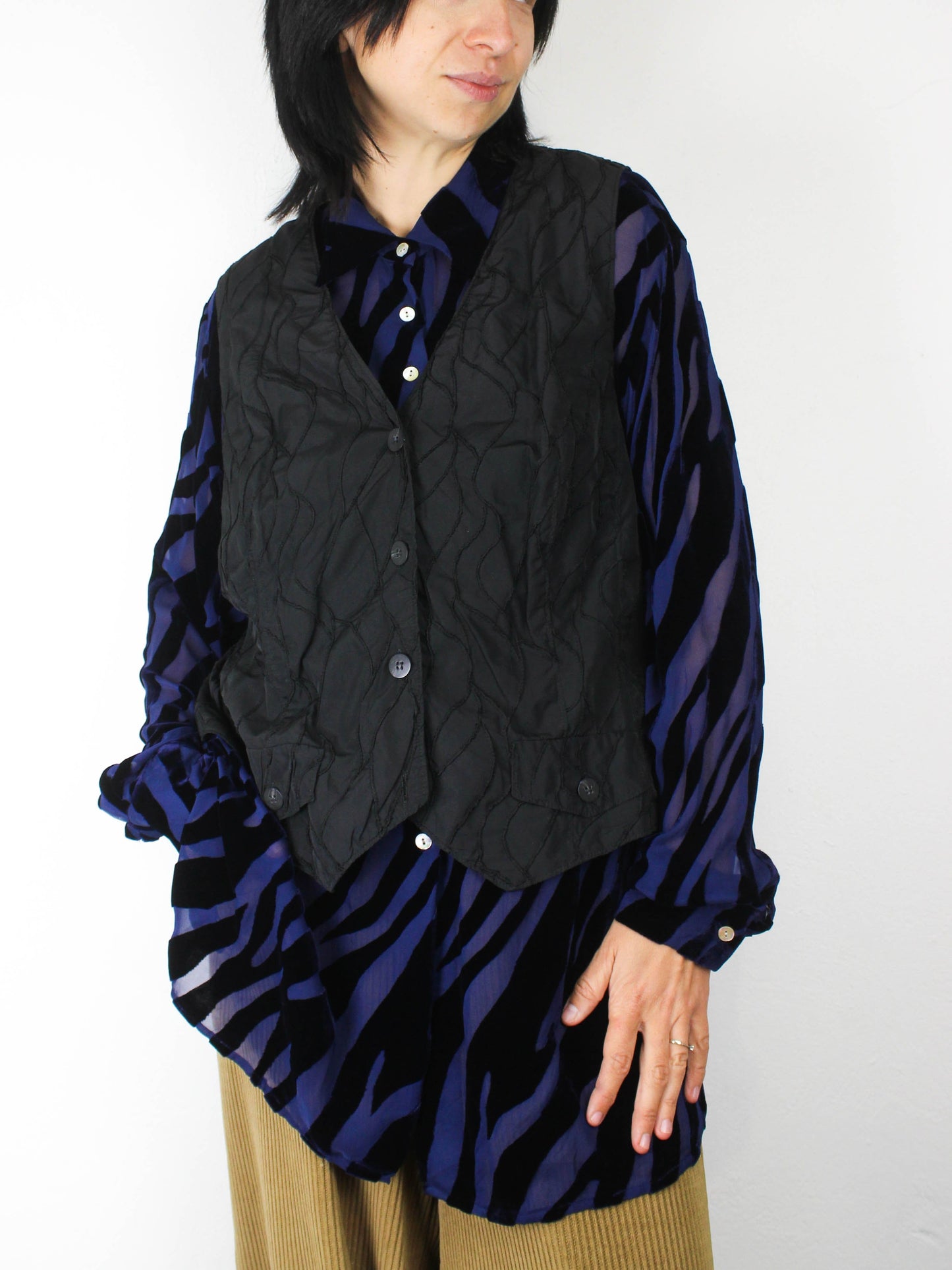 Фактурна жилетка Tendenza