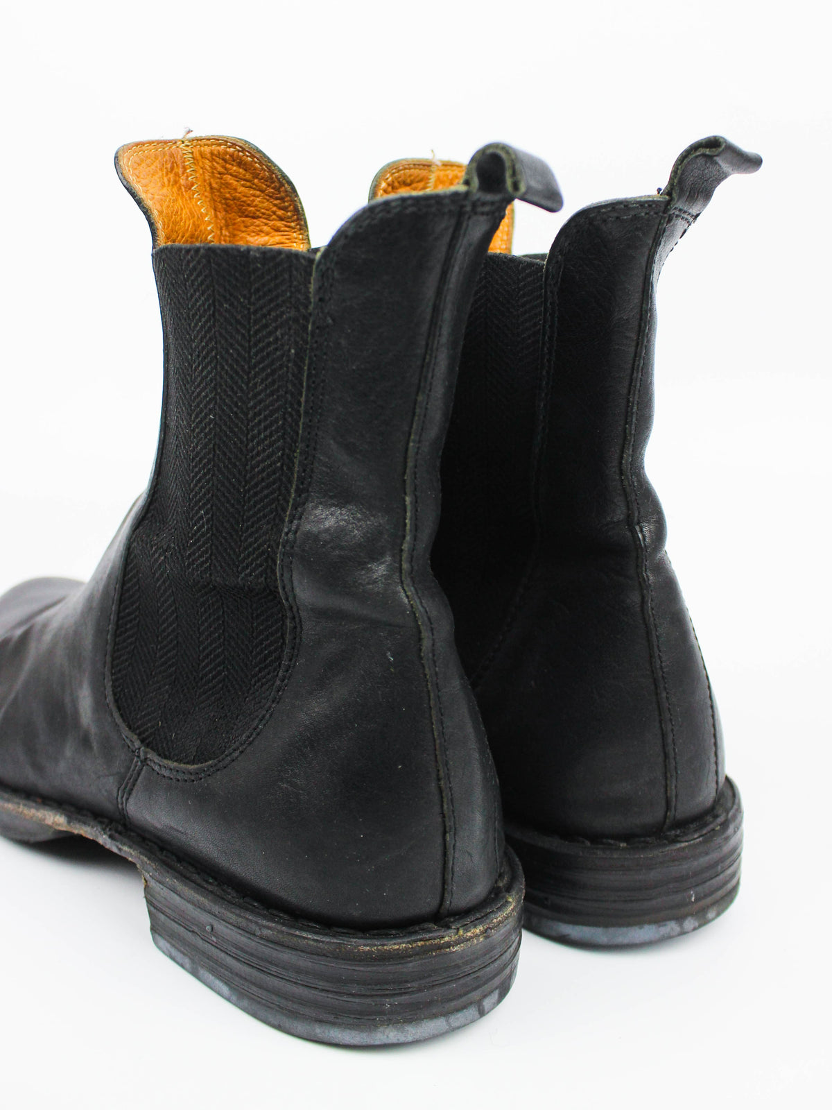 Fiorentini + Baker Black Leather Chelsea Boots