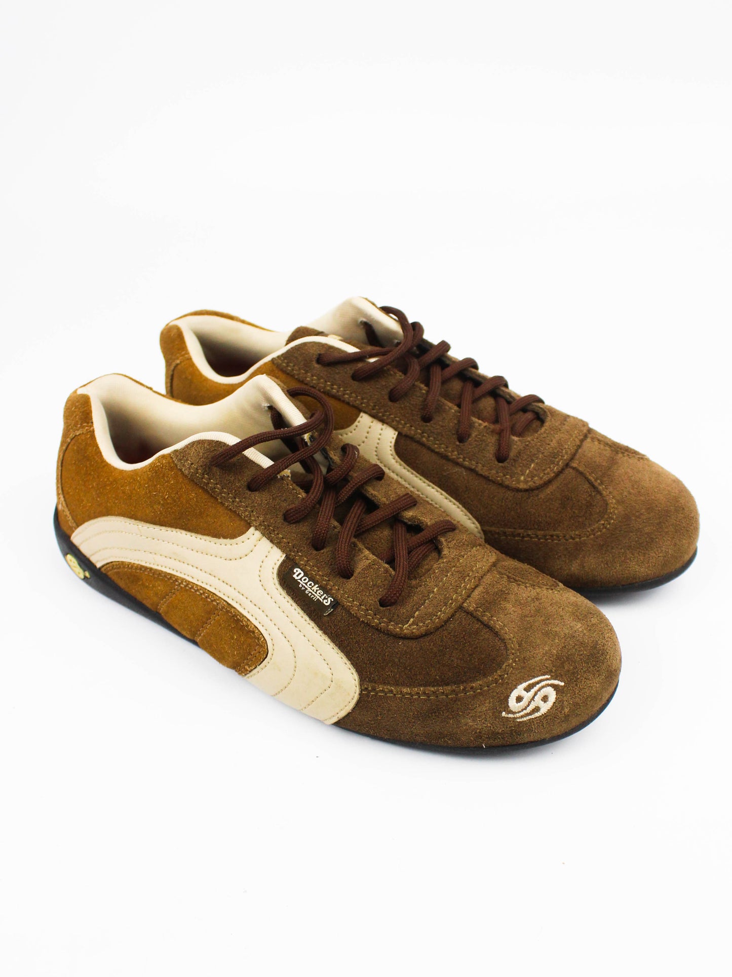 Dockers Brown Retro Sneakers