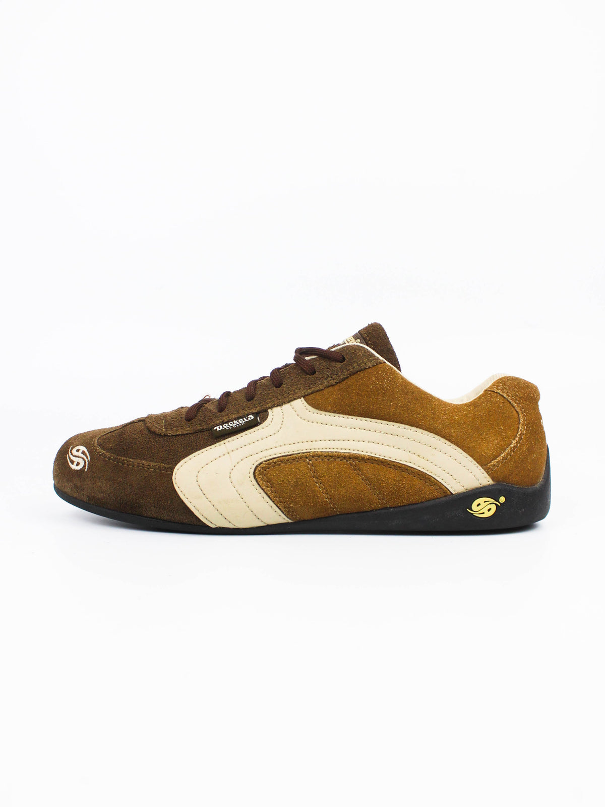 Dockers Brown Retro Sneakers