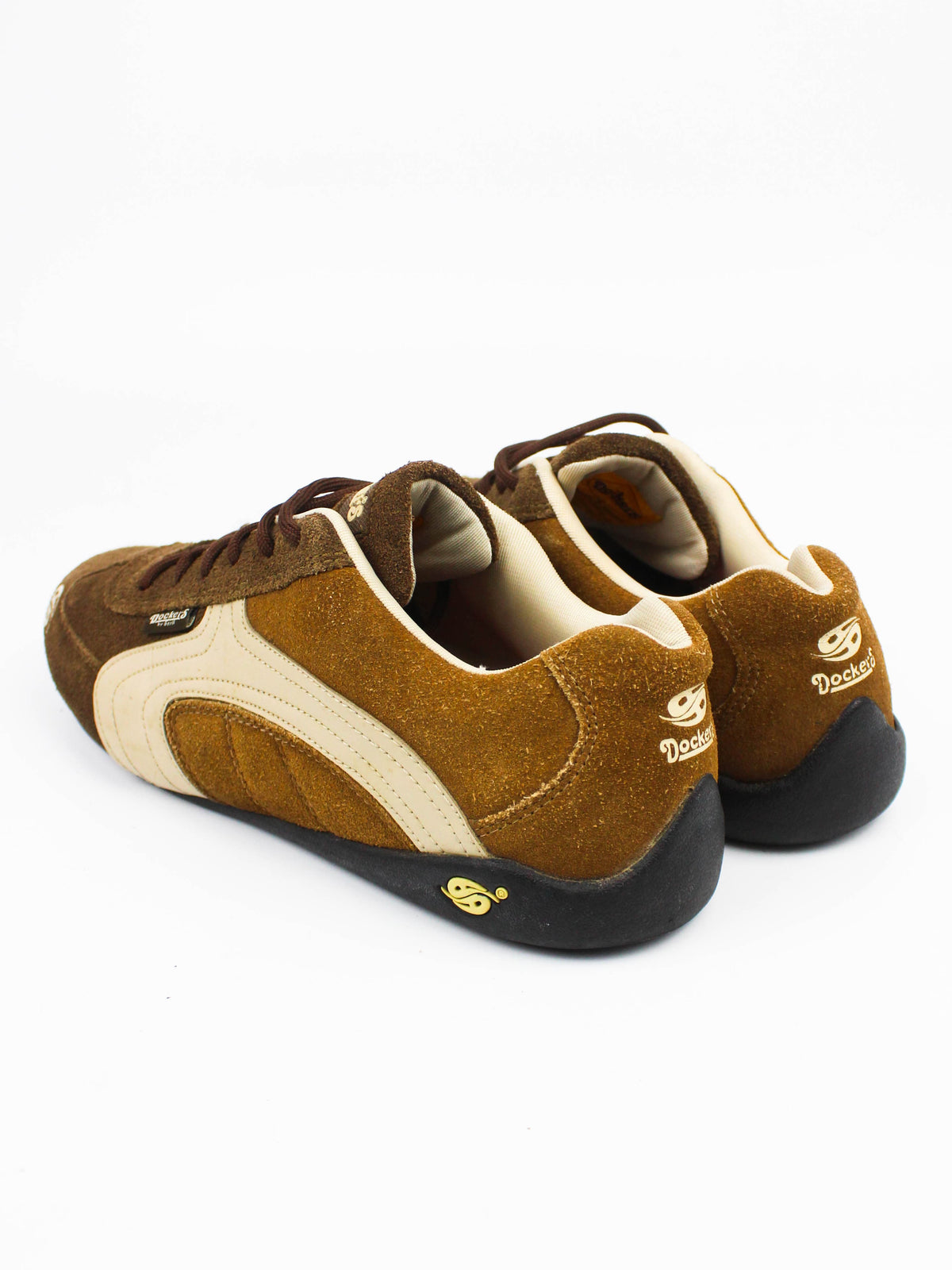 Dockers Brown Retro Sneakers