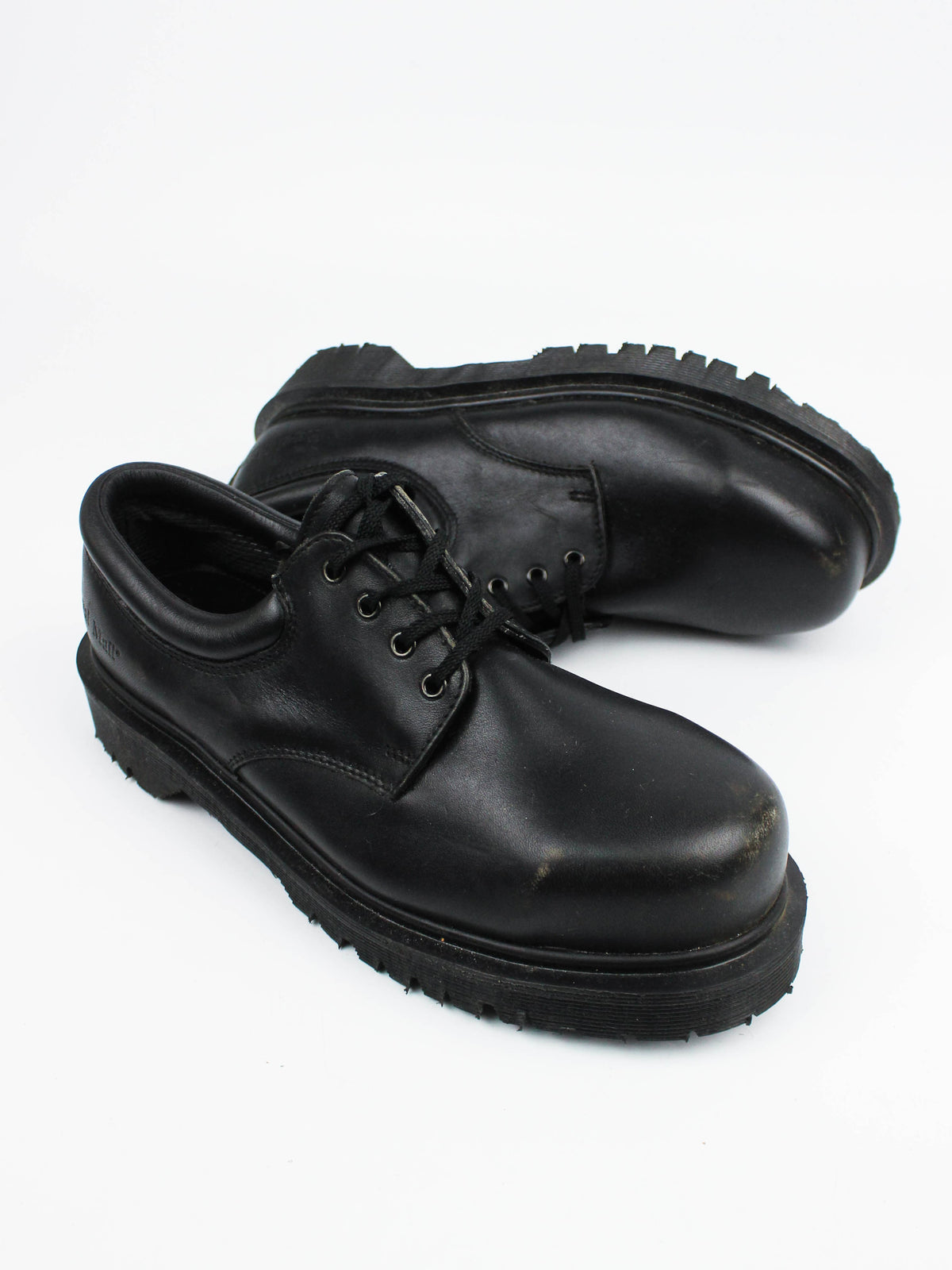Dr. Martens 1461 Steel Toe Black Leather Shoes