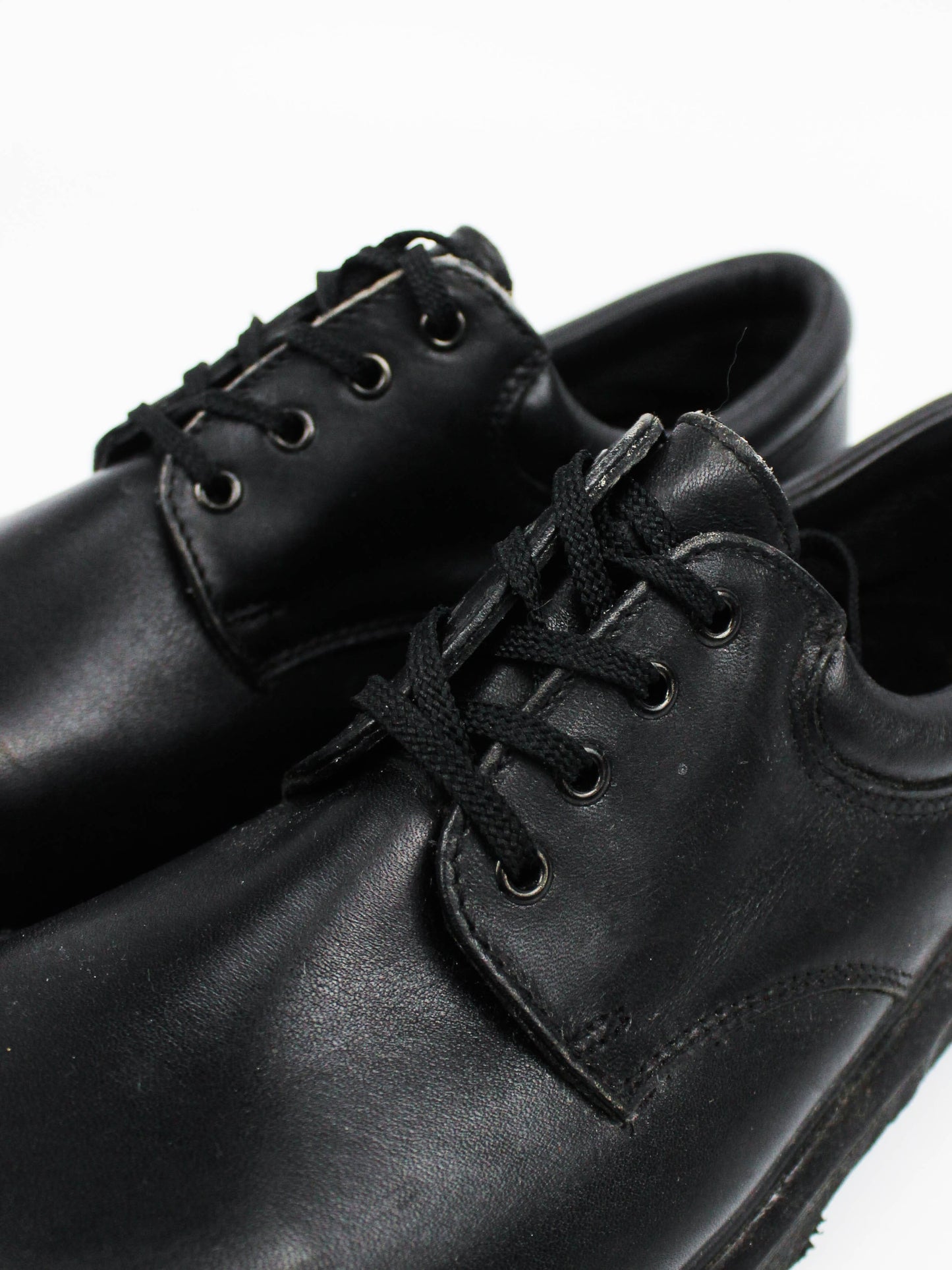 Dr. Martens 1461 Steel Toe Black Leather Shoes