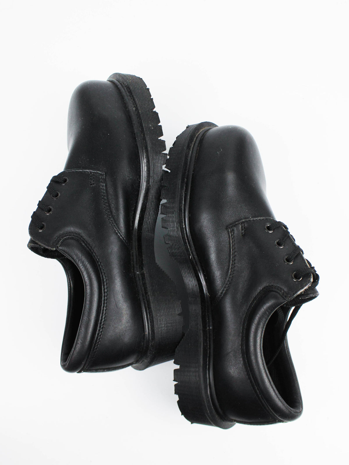 Dr. Martens 1461 Steel Toe Black Leather Shoes