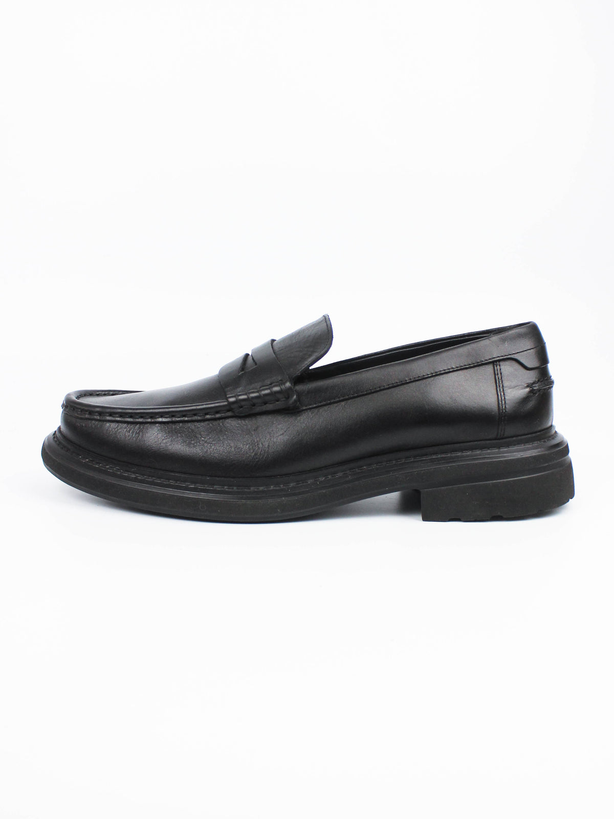 Marks & Spencer Black Leather Loafers