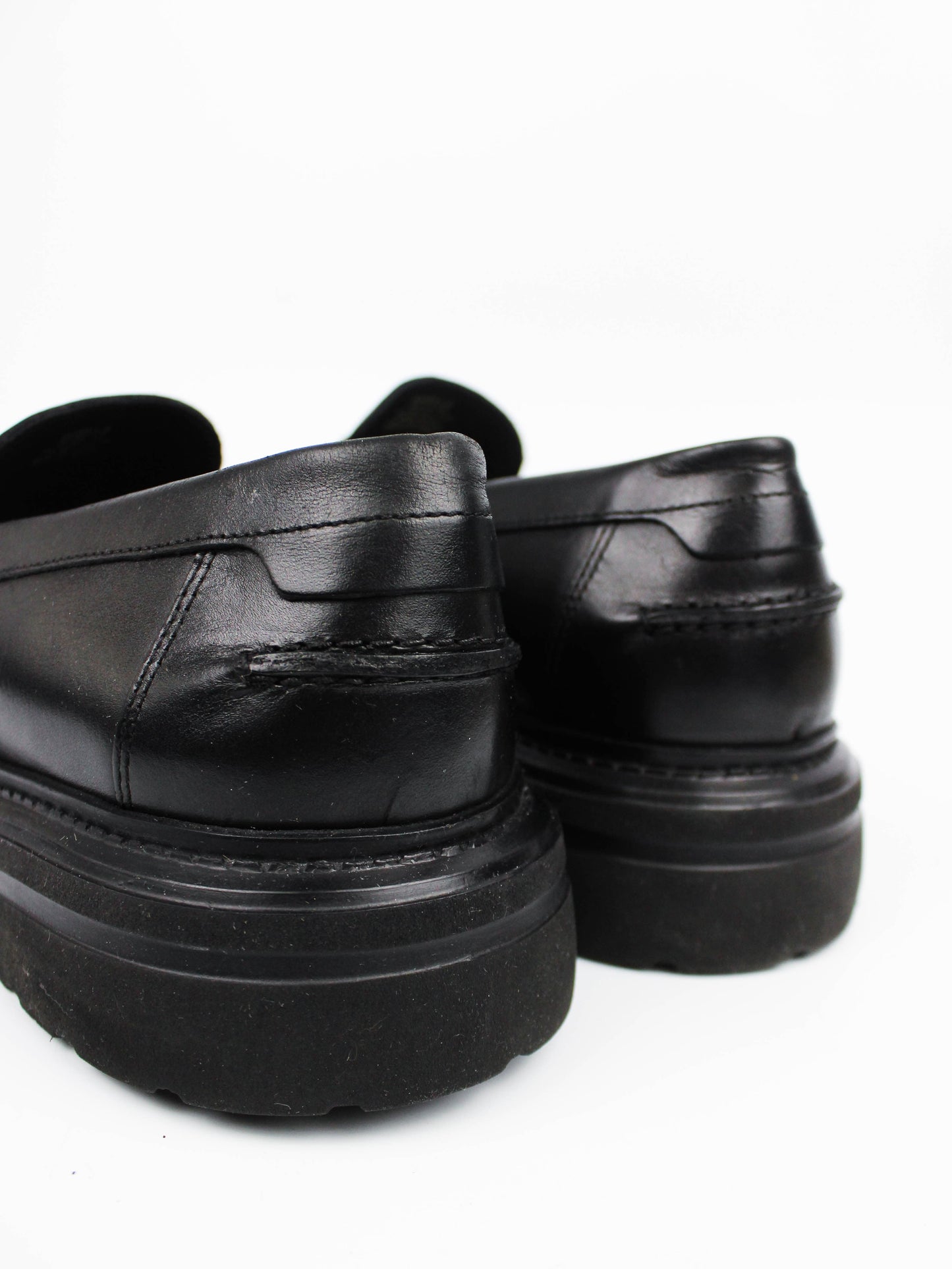 Marks & Spencer Black Leather Loafers